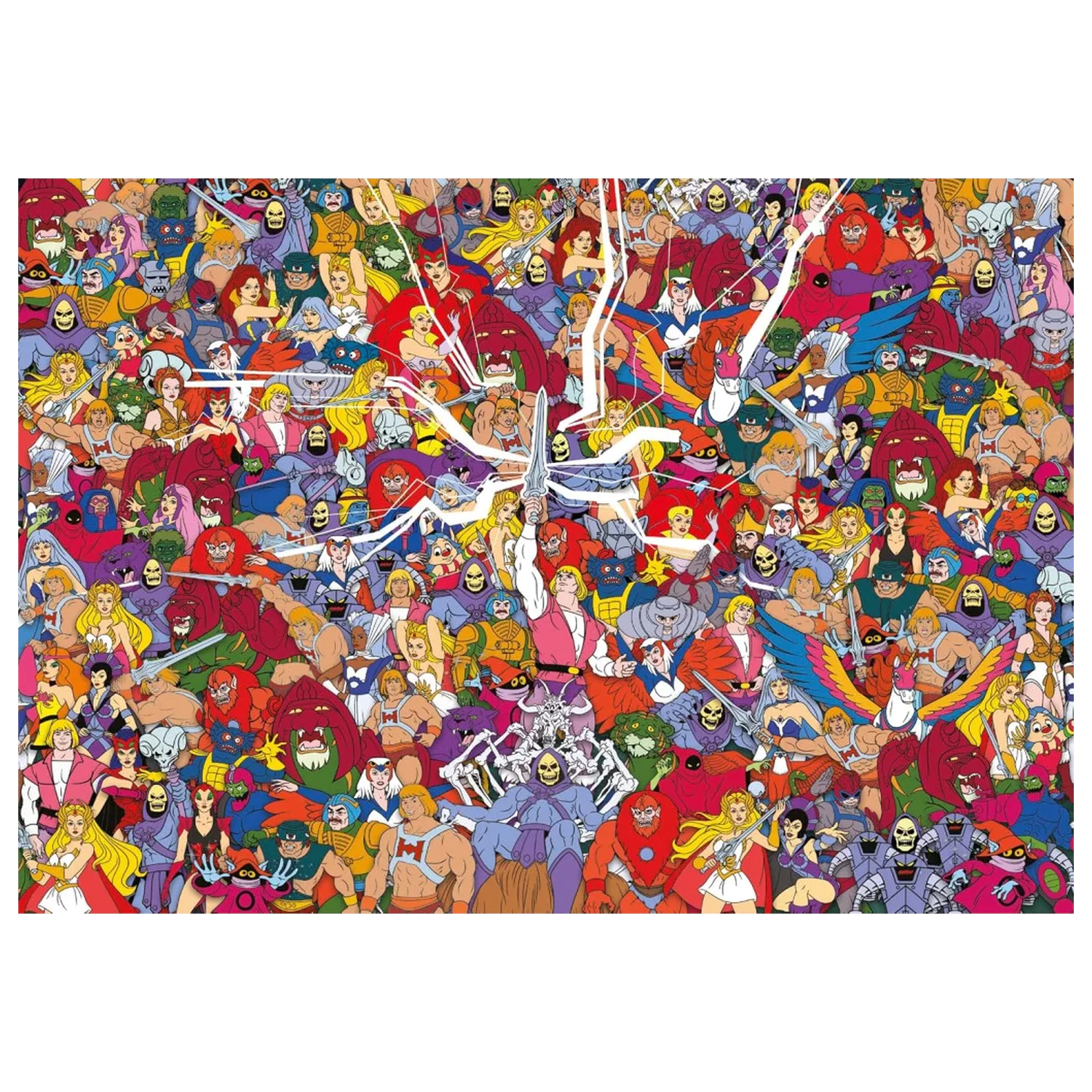 Masters of the Universe Impossible 500dílné kompaktní puzzle fotografii produktu