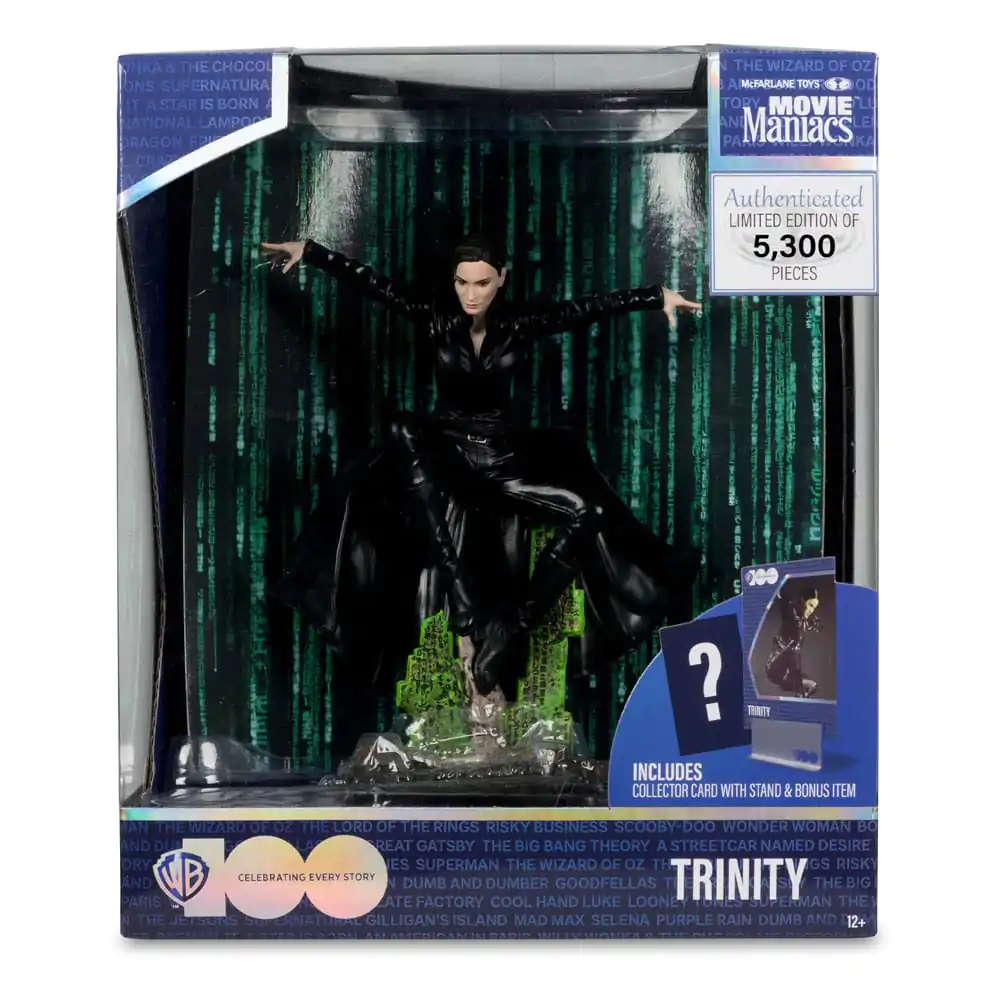 Matrix Movie Maniacs akční figurka Trinity 15 cm [POŠKOZENÝ OBAL] fotografii produktu