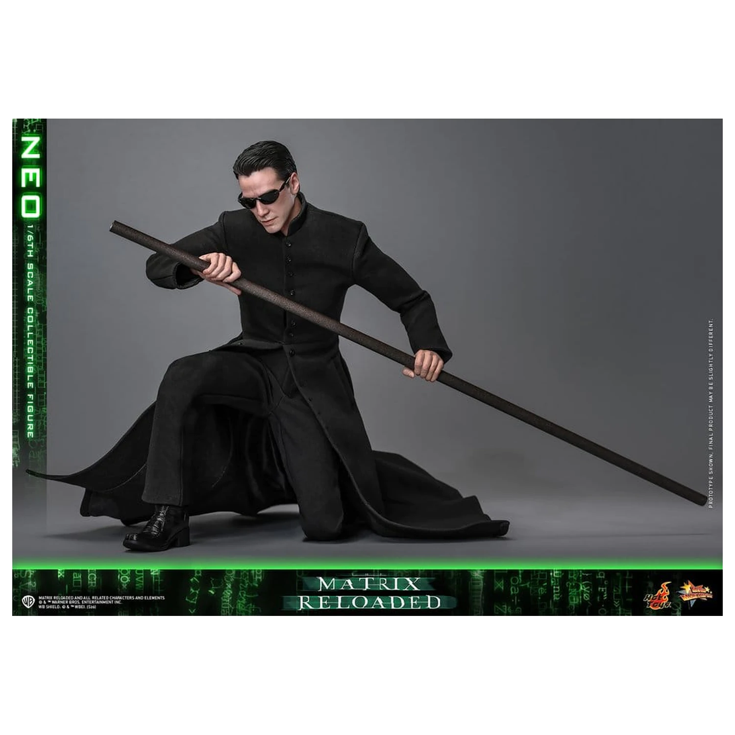Matrix Movie Masterpiece akční figurka 1/6 Neo 31 cm fotografii produktu