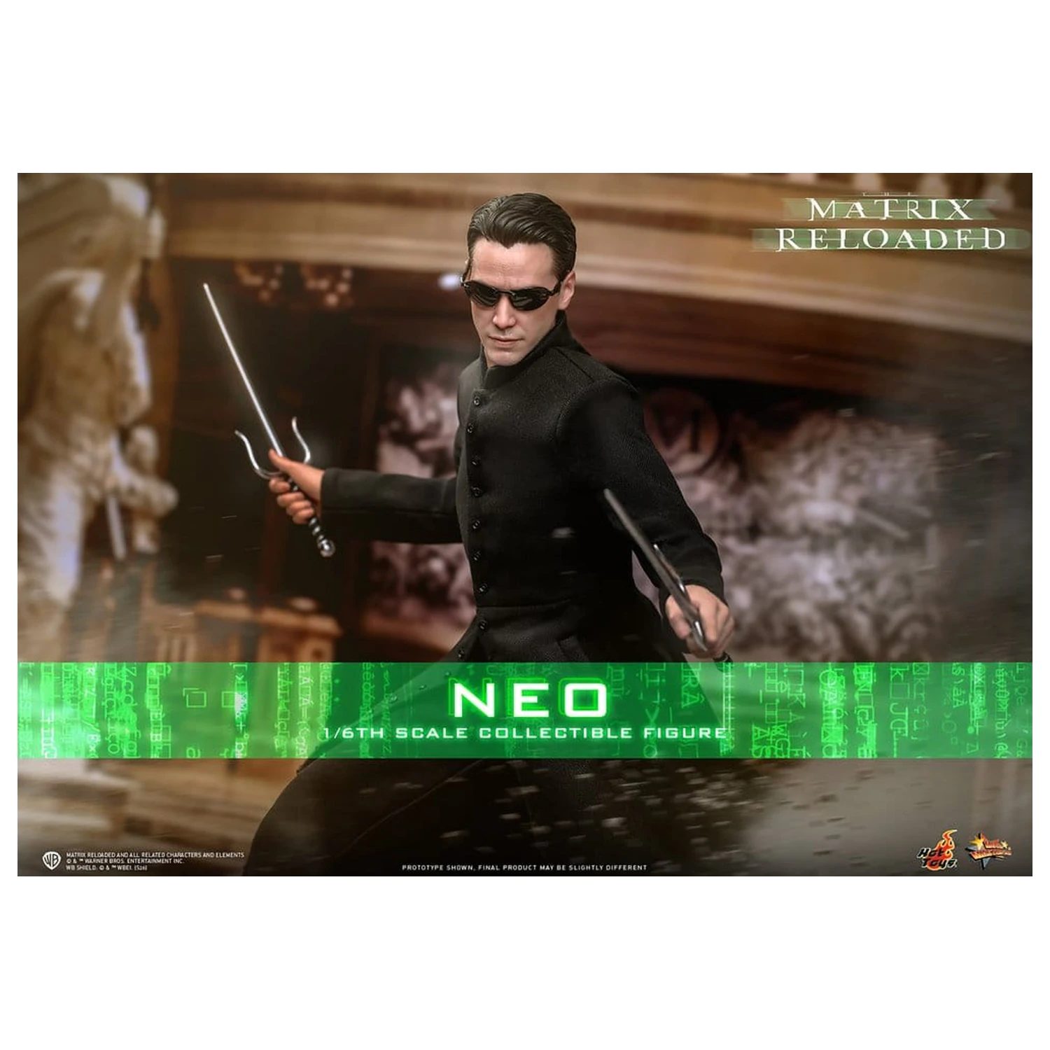 Matrix Movie Masterpiece akční figurka 1/6 Neo 31 cm fotografii produktu