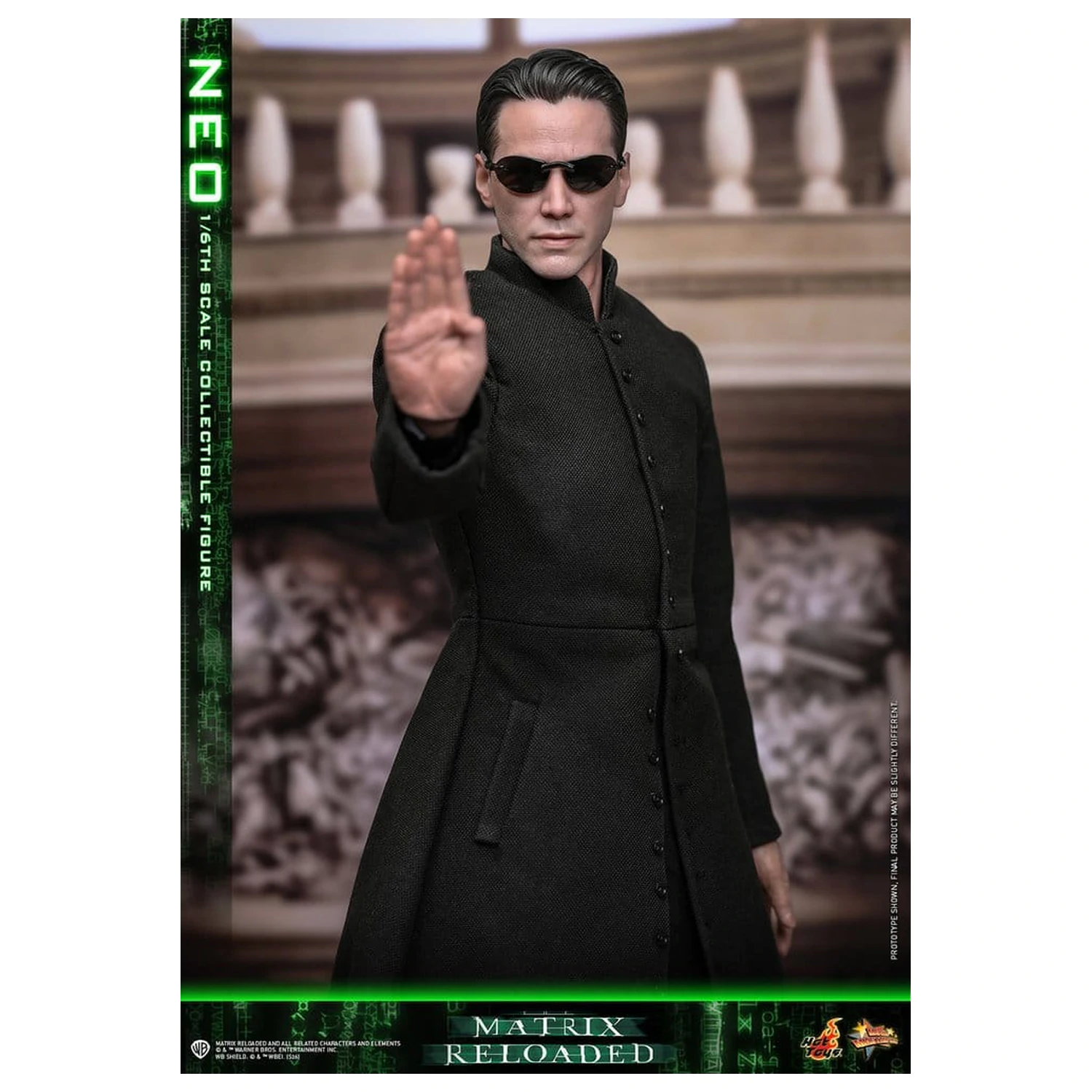 Matrix Movie Masterpiece akční figurka 1/6 Neo 31 cm fotografii produktu