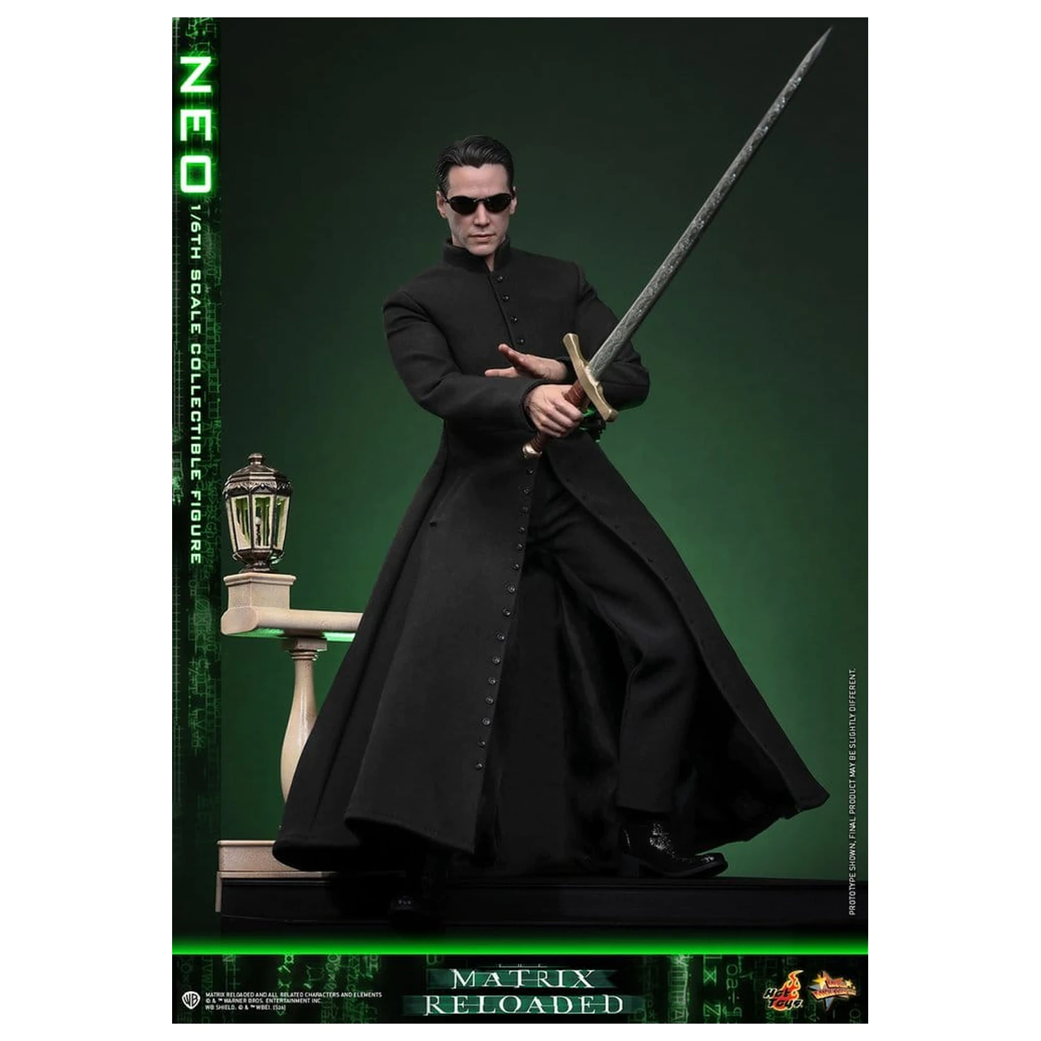 Matrix Movie Masterpiece akční figurka 1/6 Neo 31 cm fotografii produktu