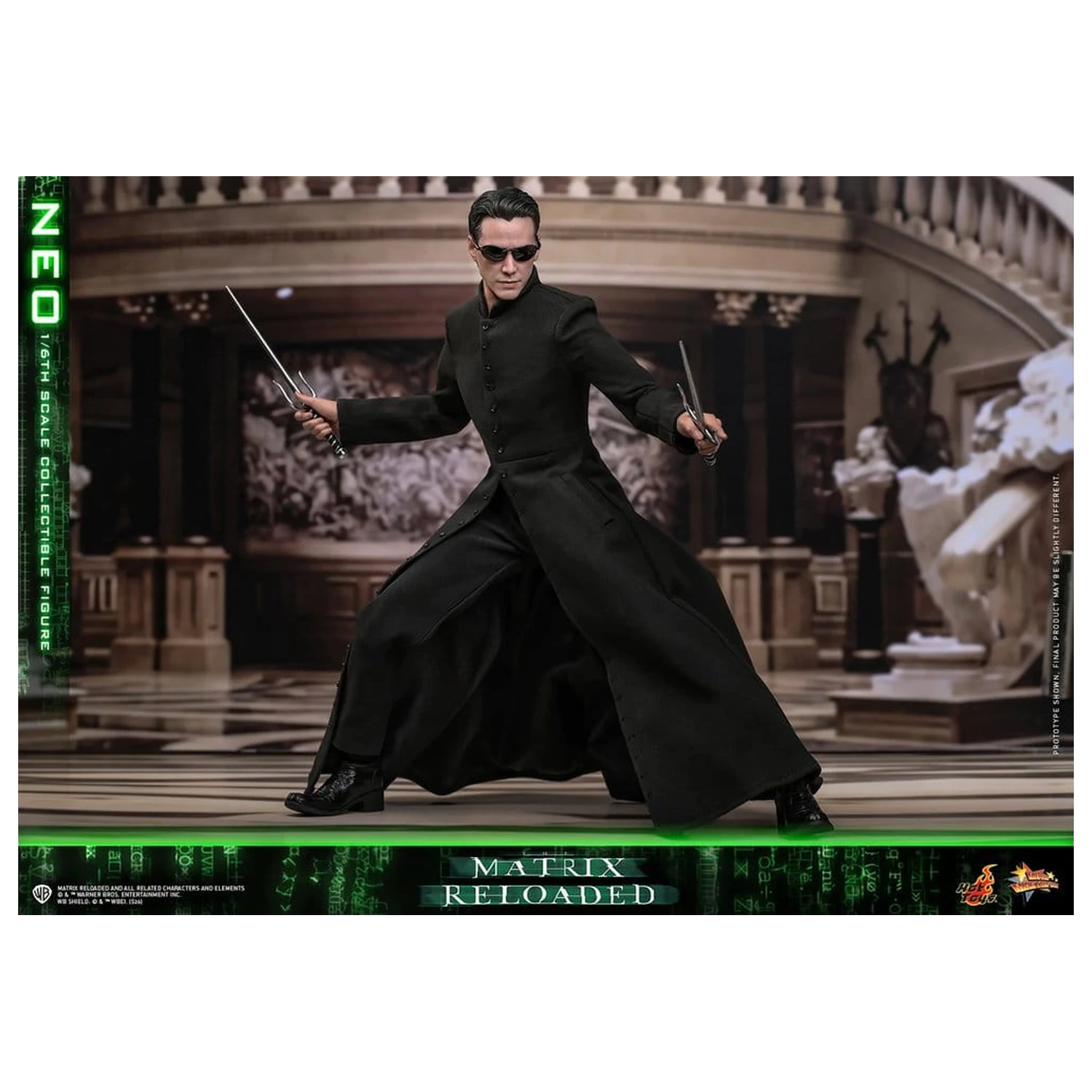 Matrix Movie Masterpiece akční figurka 1/6 Neo 31 cm fotografii produktu