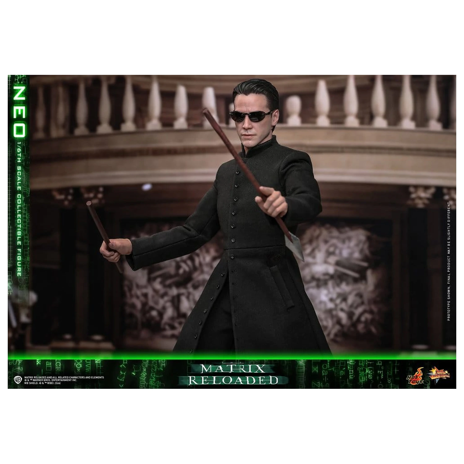 Matrix Movie Masterpiece akční figurka 1/6 Neo 31 cm fotografii produktu