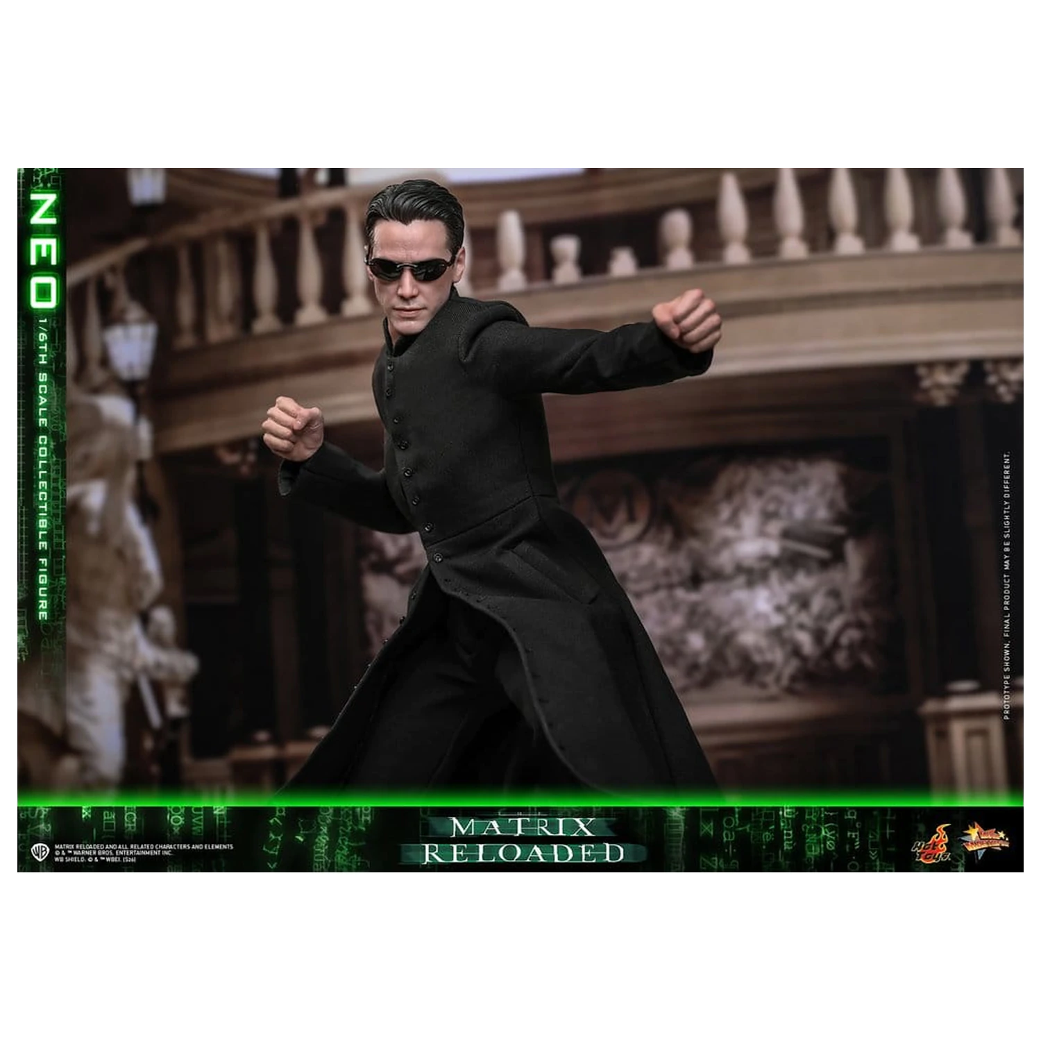 Matrix Movie Masterpiece akční figurka 1/6 Neo 31 cm fotografii produktu