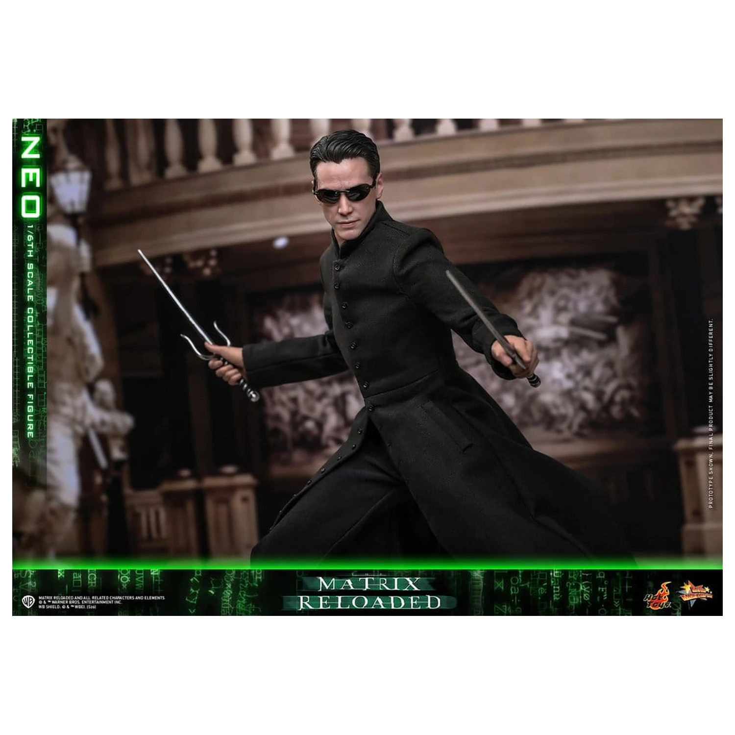 Matrix Movie Masterpiece akční figurka 1/6 Neo 31 cm fotografii produktu