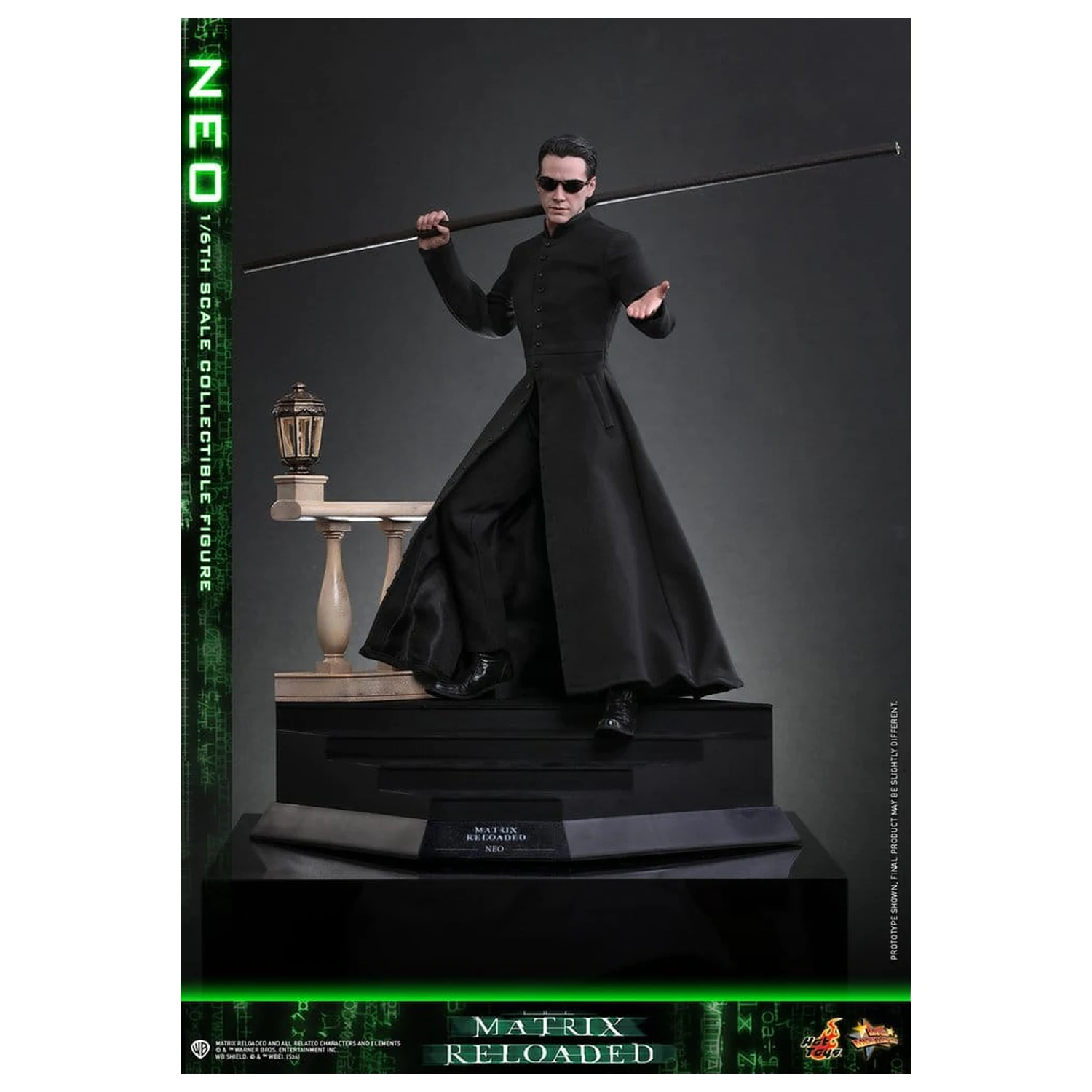Matrix Movie Masterpiece akční figurka 1/6 Neo 31 cm fotografii produktu