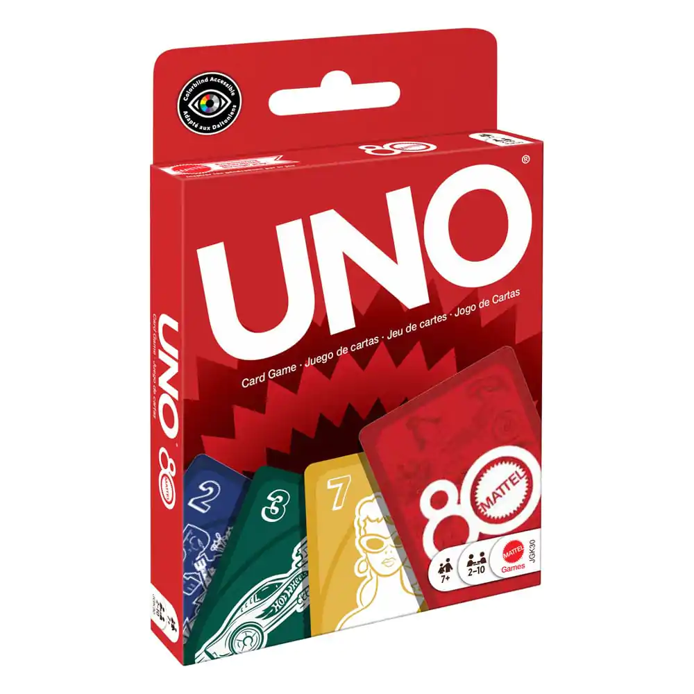 Mattel 80. výročí UNO karetní hra Ruby Red fotografii produktu