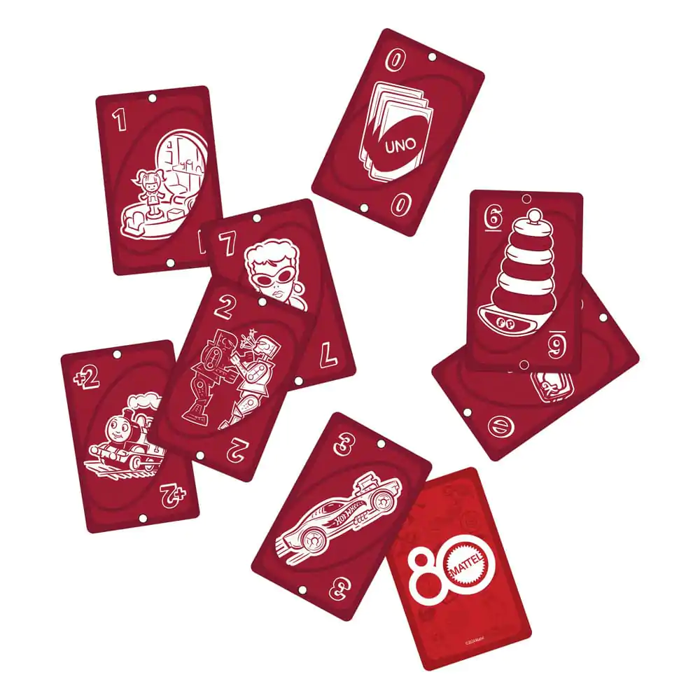 Mattel 80. výročí UNO karetní hra Ruby Red fotografii produktu
