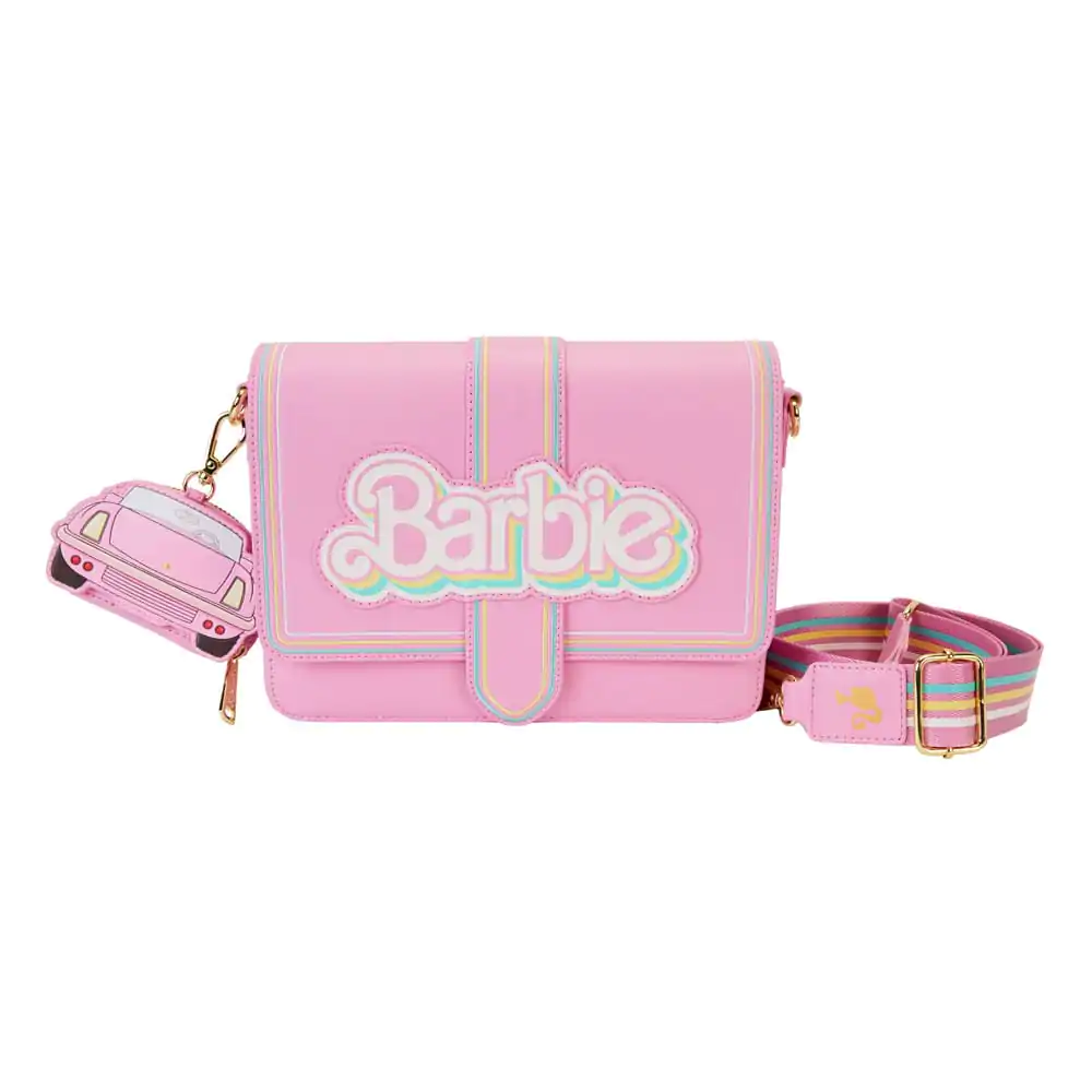 Mattel by Loungefly crossbody kabelka Barbie 65. výročí Logo fotografii produktu