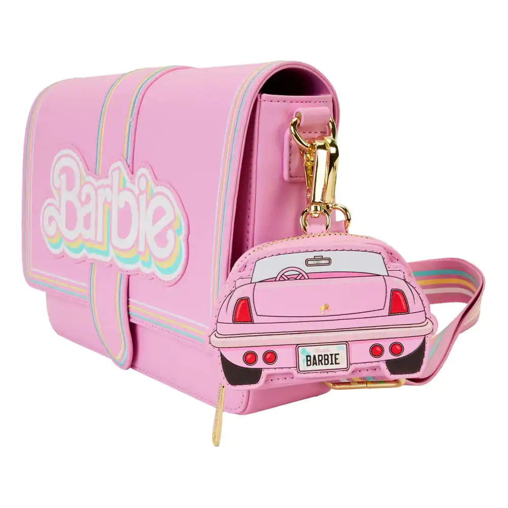 Mattel by Loungefly crossbody kabelka Barbie 65. výročí Logo fotografii produktu