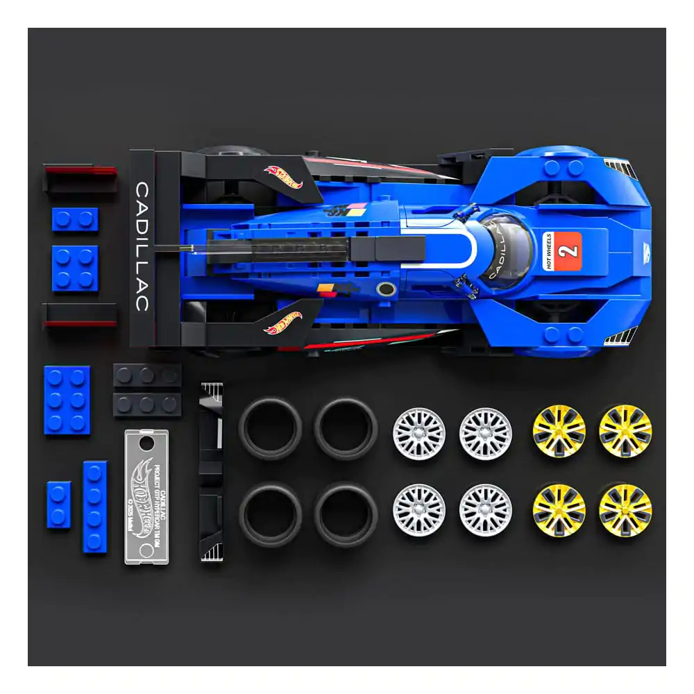 Mattel Brick Shop Hot Wheels Speed Series stavebnice 1/32 Cadillac Project GTP Hypercar fotografii produktu