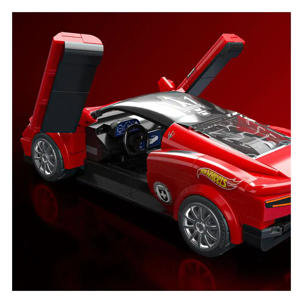 Mattel Brick Shop Hot Wheels Speed Series stavebnice 1/32 Maserati MC20 fotografii produktu