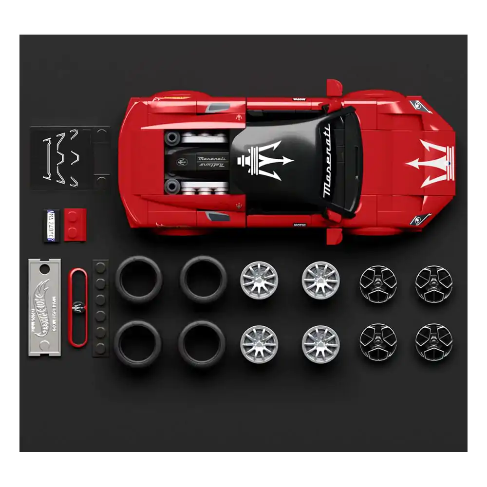 Mattel Brick Shop Hot Wheels Speed Series stavebnice 1/32 Maserati MC20 fotografii produktu