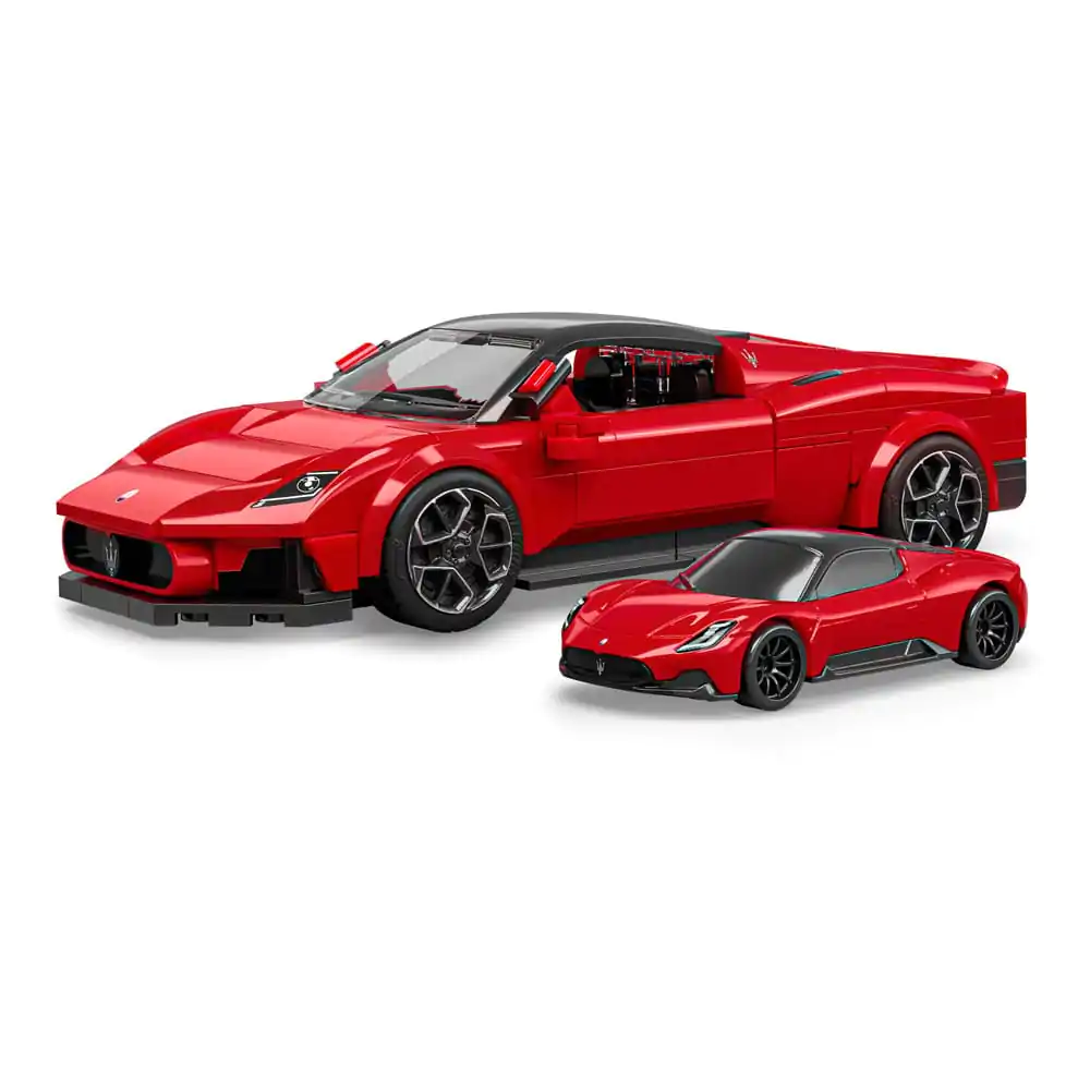 Mattel Brick Shop Hot Wheels Speed Series stavebnice 1/32 Maserati MC20 fotografii produktu