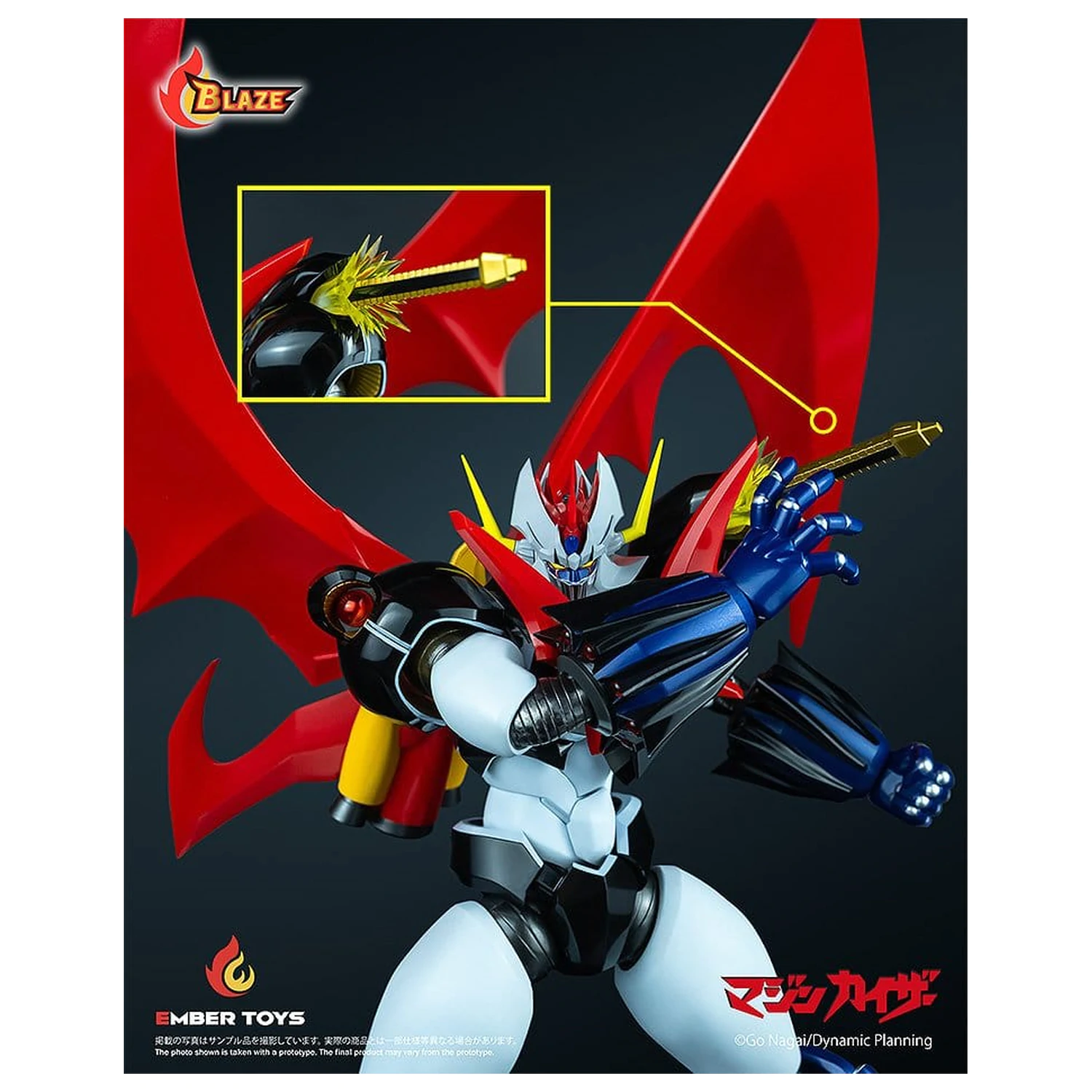 Mazinger BLAZE Series Diecast akční figurka Mazinkaiser (Original Version) 26 cm fotografii produktu