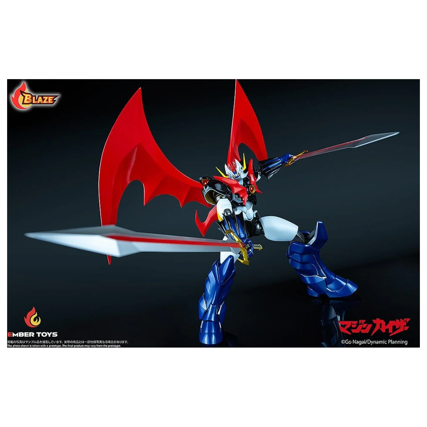 Mazinger BLAZE Series Diecast akční figurka Mazinkaiser (Original Version) 26 cm fotografii produktu