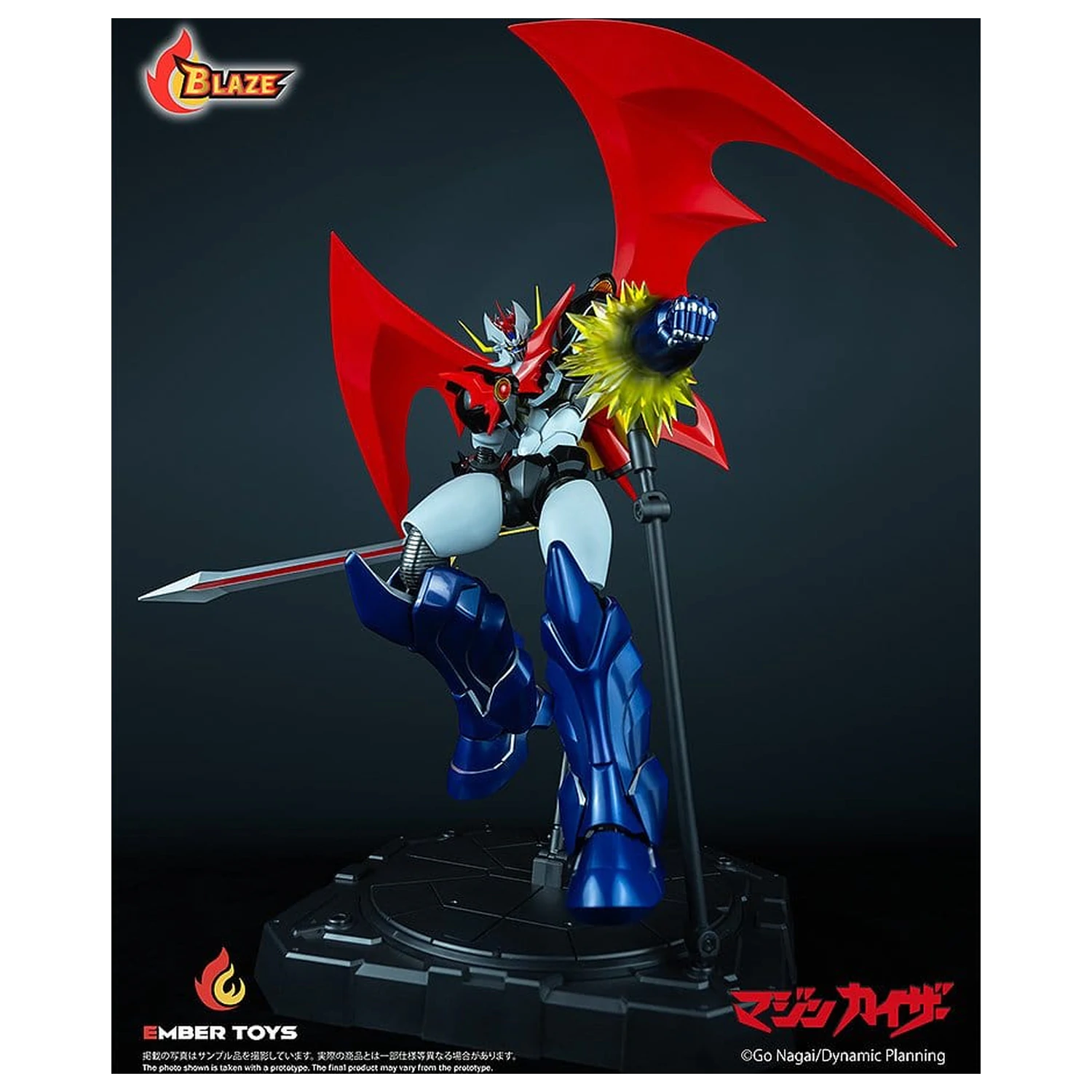 Mazinger BLAZE Series Diecast akční figurka Mazinkaiser (Original Version) 26 cm fotografii produktu
