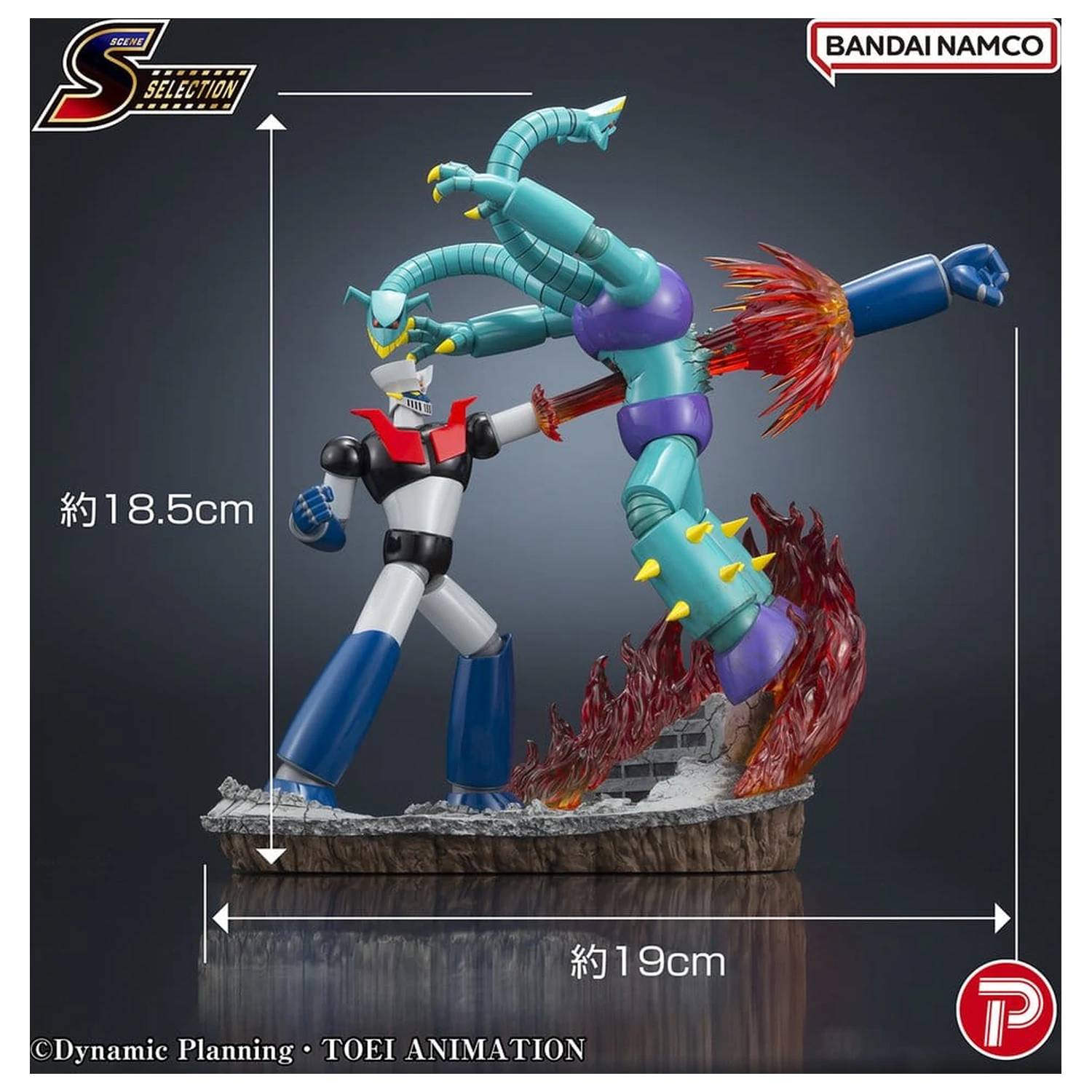 Mazinger Scene Selection 03 PVC figurka Mazinger Z Rocket Punch! 19 cm fotografii produktu