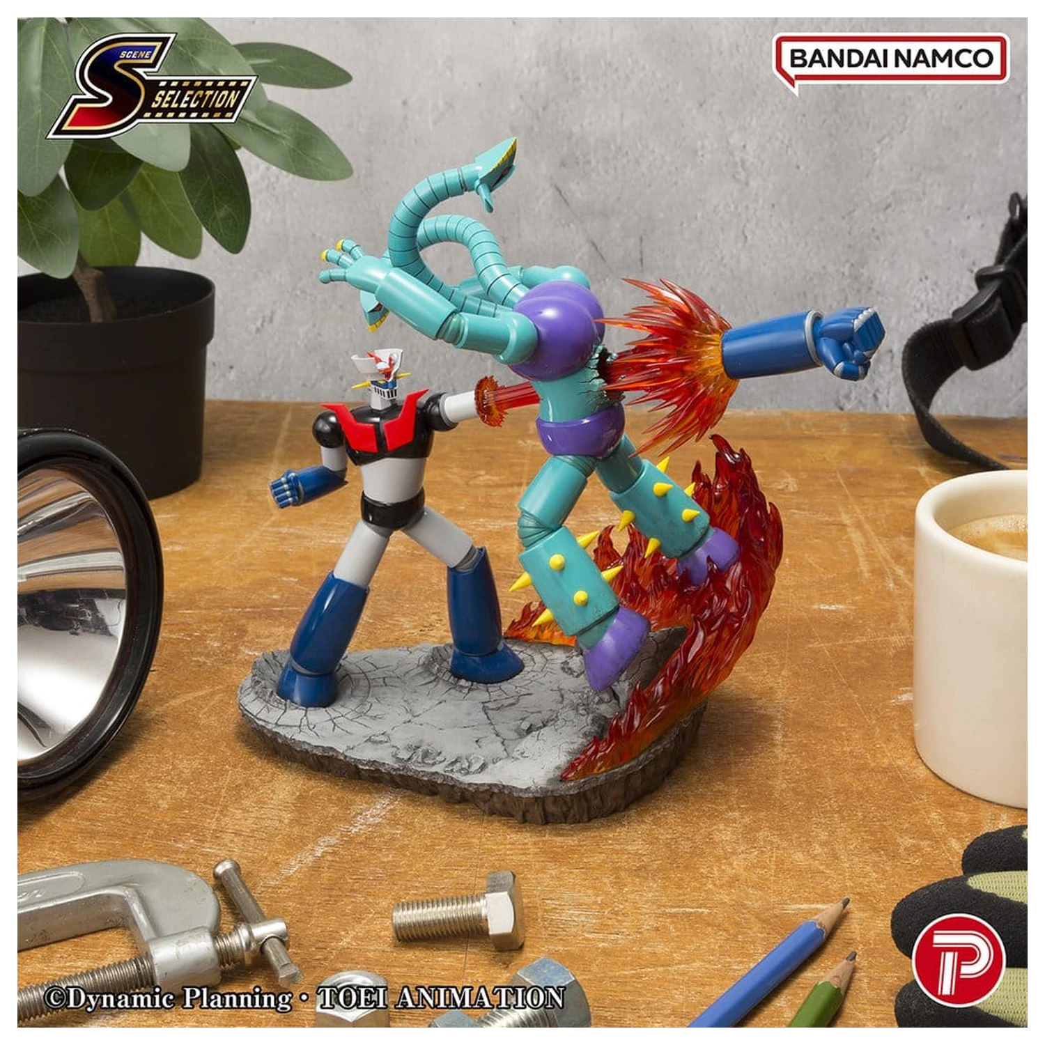 Mazinger Scene Selection 03 PVC figurka Mazinger Z Rocket Punch! 19 cm fotografii produktu