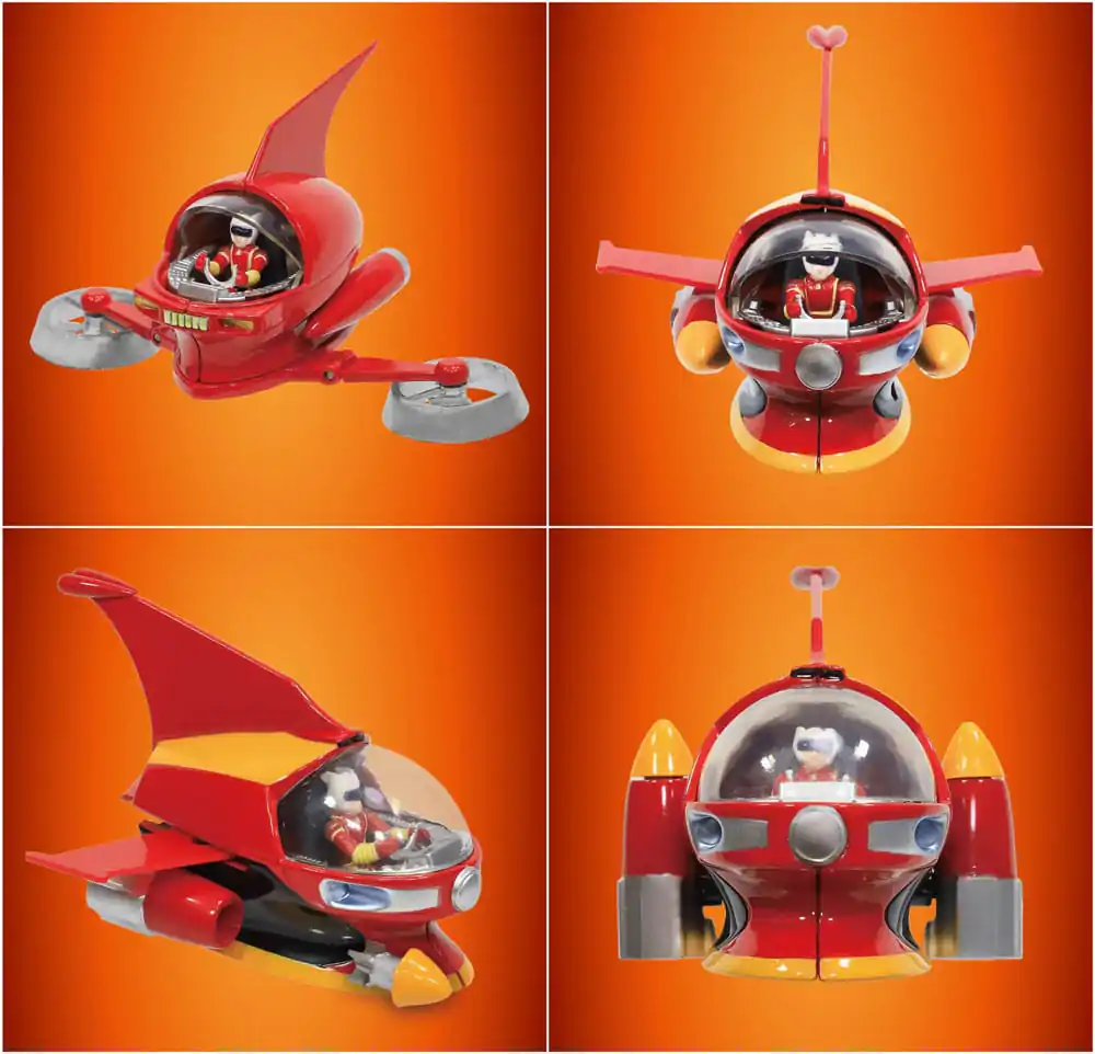 Mazinger Z Figurka Metal Action Brain Condor Hover a Jet Pilder Sada 11 cm fotografii produktu