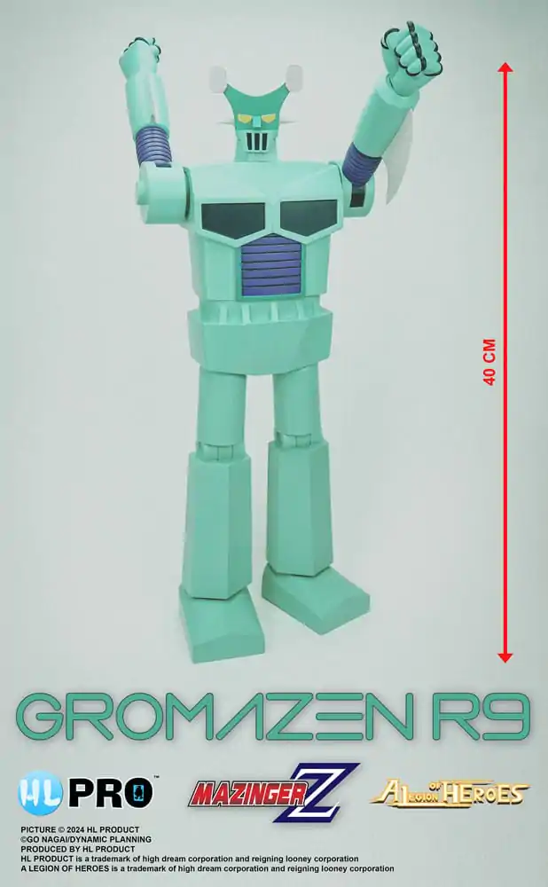 Mazinger Z Legion of Heroes Vinylová figurka Gromazen R9 40 cm fotografii produktu
