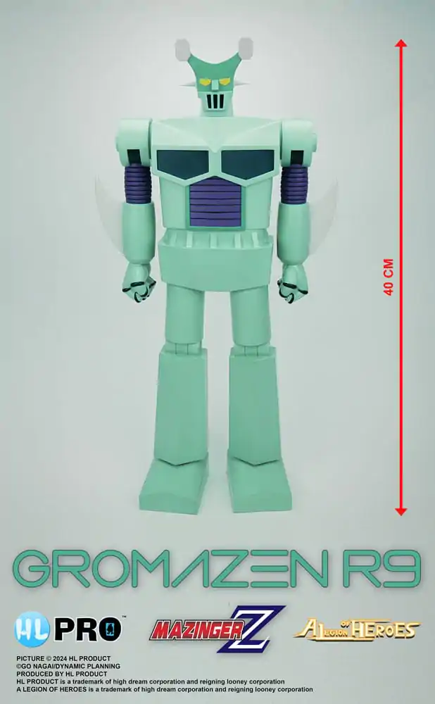 Mazinger Z Legion of Heroes Vinylová figurka Gromazen R9 40 cm fotografii produktu