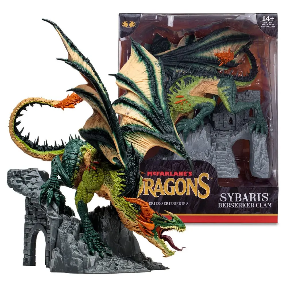 McFarlane's Dragons Series 8 akční figurka Berserker Clan 15 cm fotografii produktu