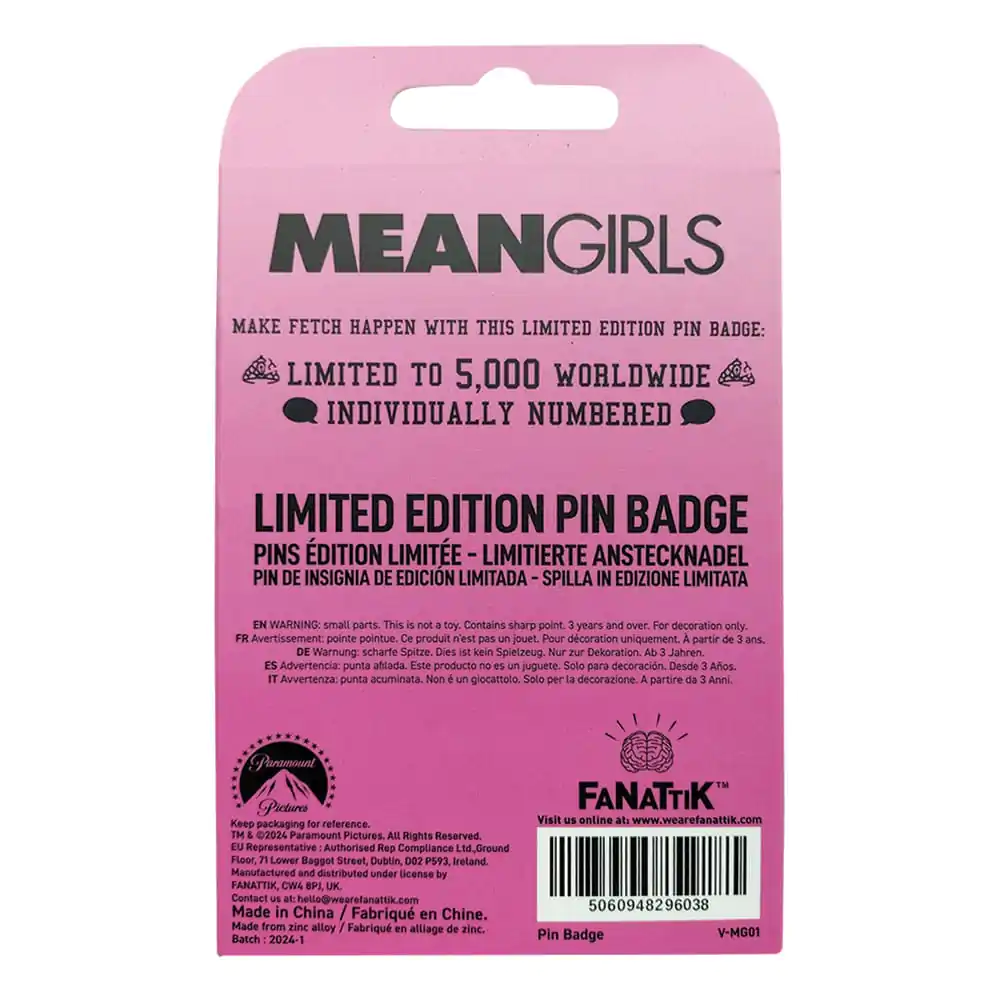 Mean Girls Odznak That's So Fetch Limited Edition fotografii produktu