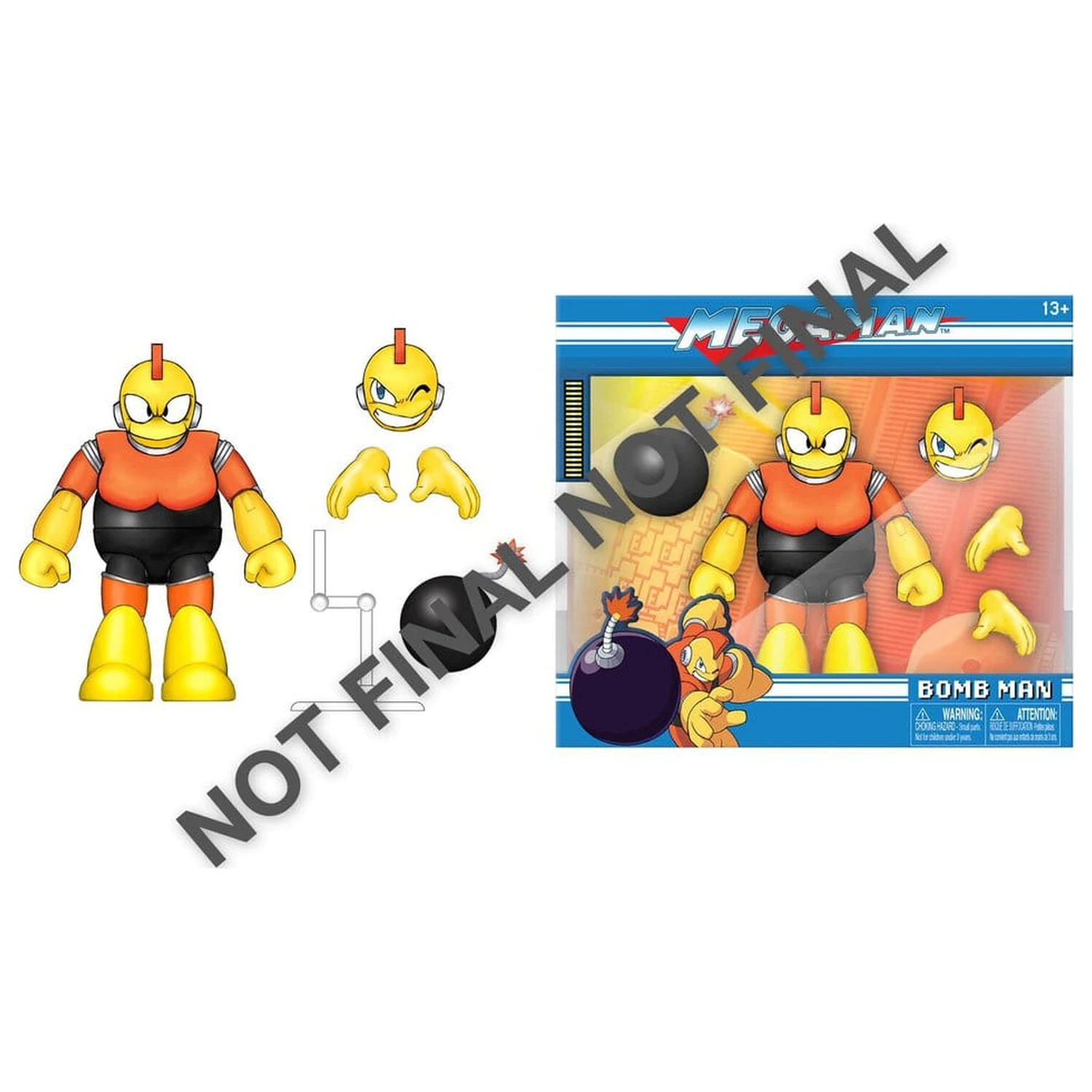 Akční figurka Mega Man Bomb Man 13 cm fotografii produktu
