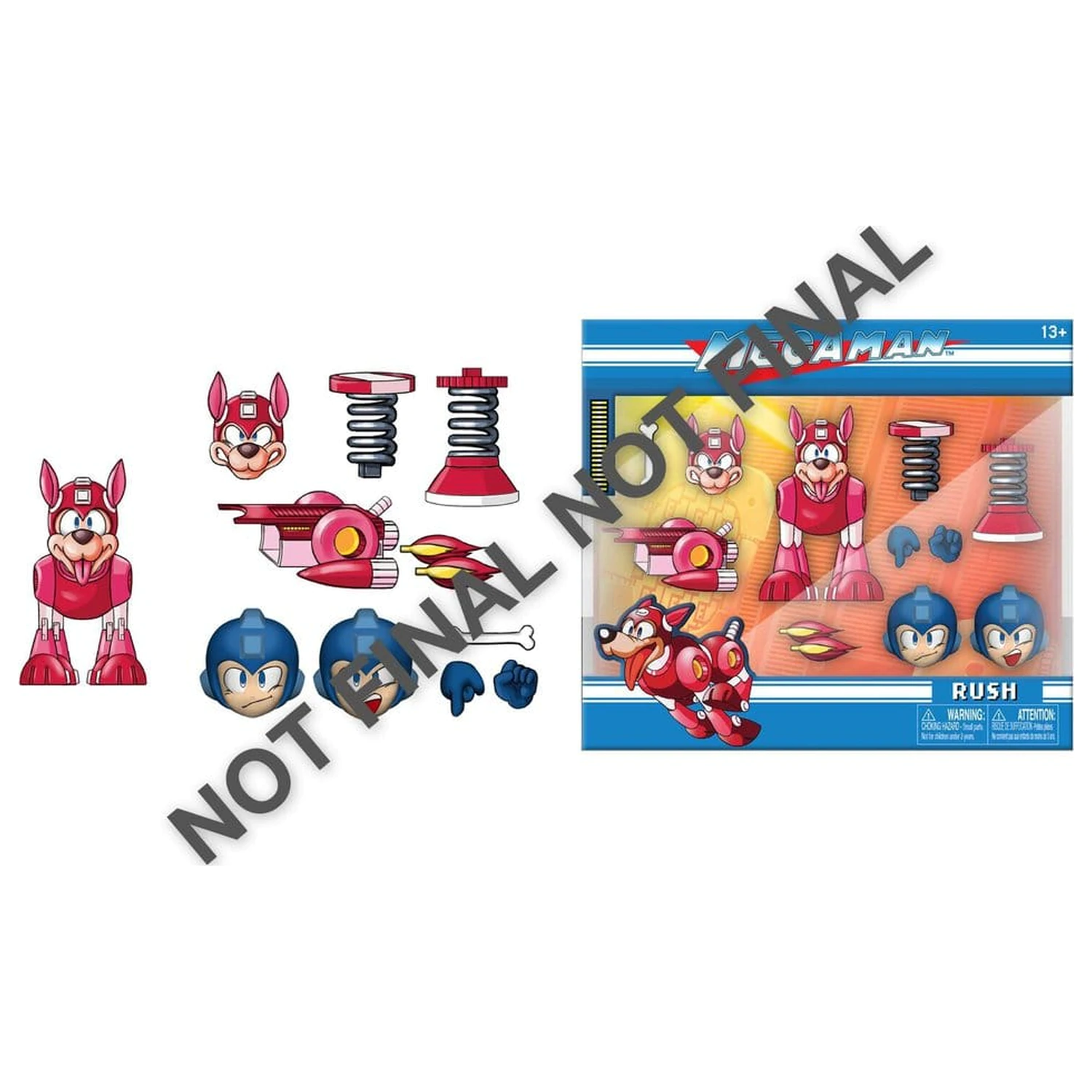 Mega Man akční figurka Rush 7 cm fotografii produktu