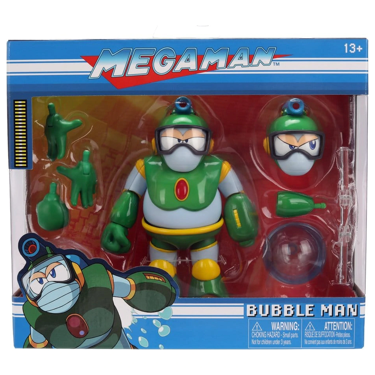 Mega Man akční figurka Bubble Man 11 cm fotografii produktu