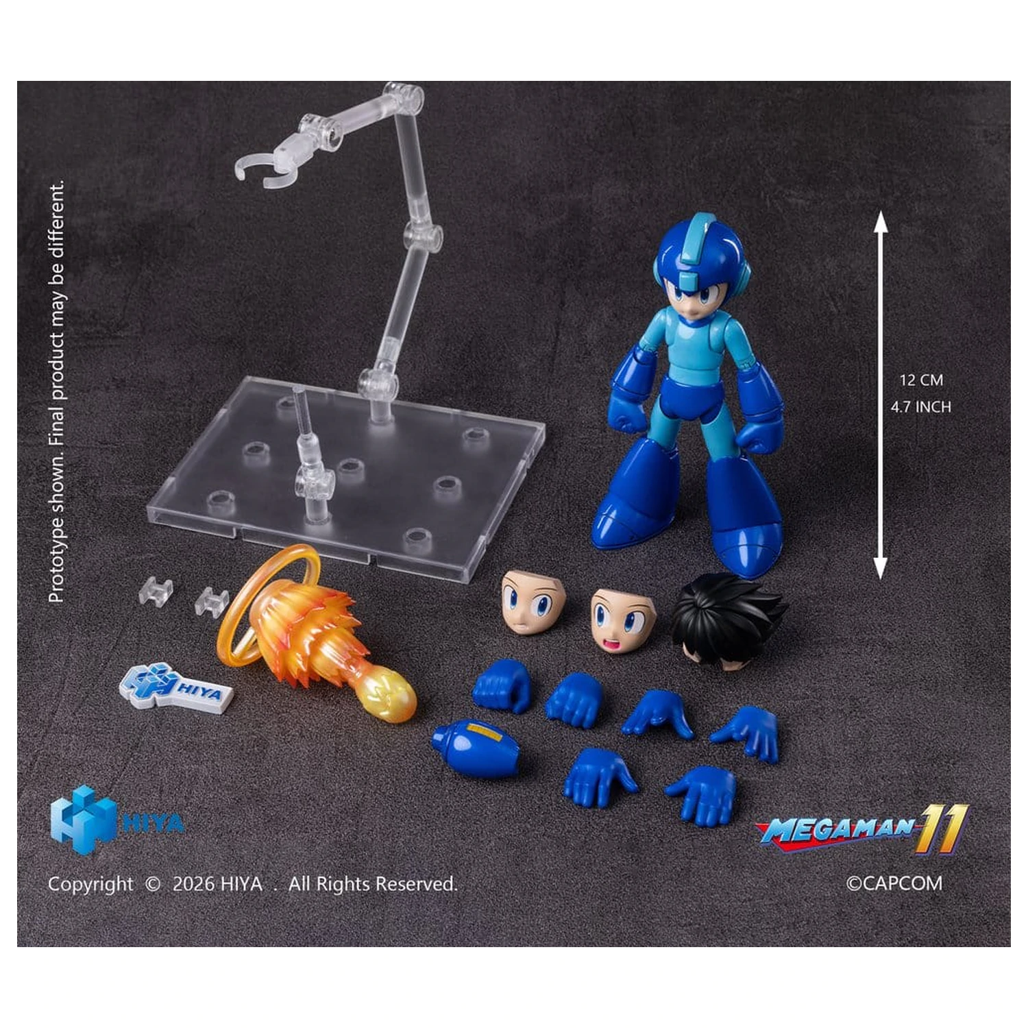Mega Man Exquisite Basic Series Akční figurka Mega Man 12 cm fotografii produktu