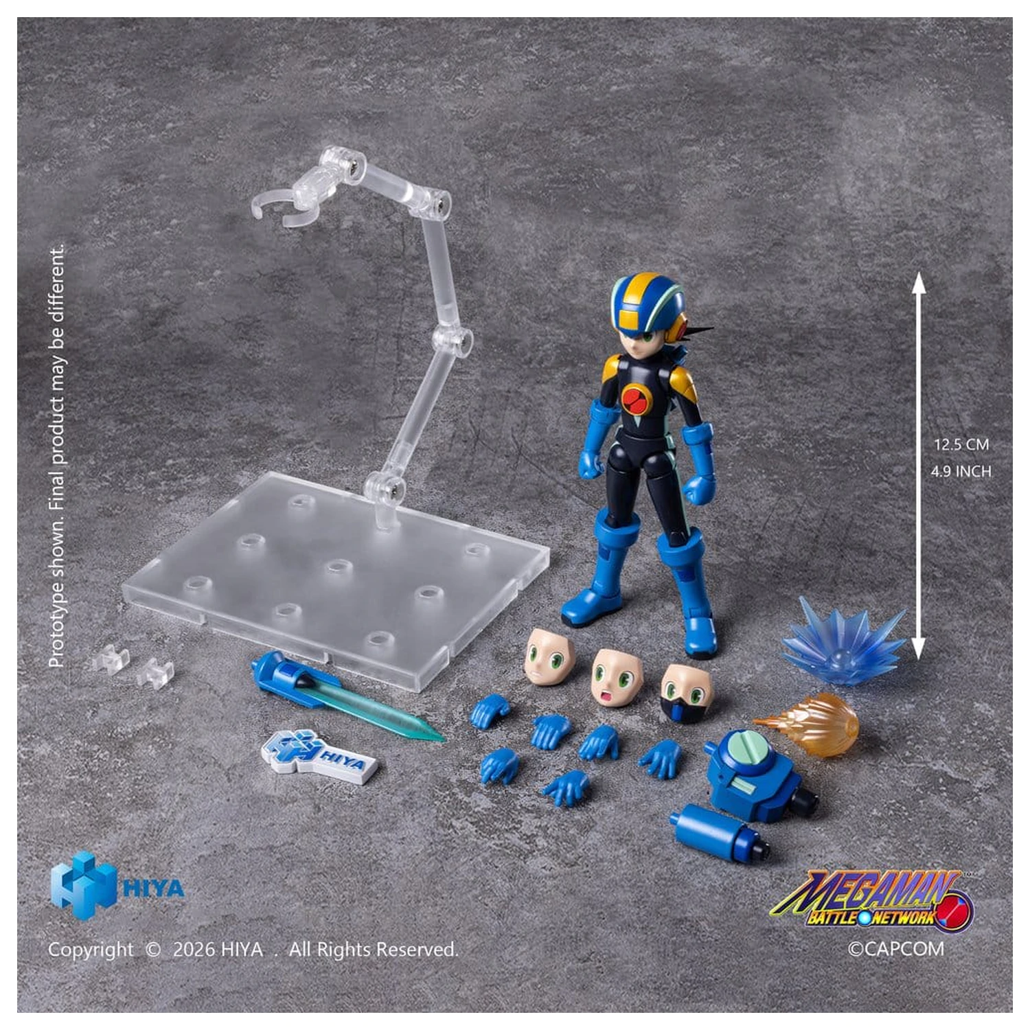 Akční figurka Mega Man Exquisite Basic Series MegaMan.EXE 13 cm fotografii produktu