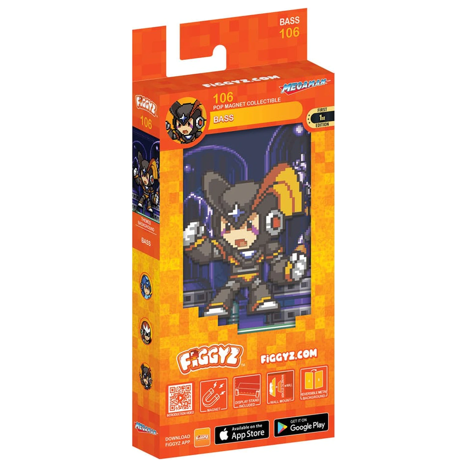 Mega Man FiGGYZ Magnet Sběratelská figurka Bass 11 cm fotografii produktu