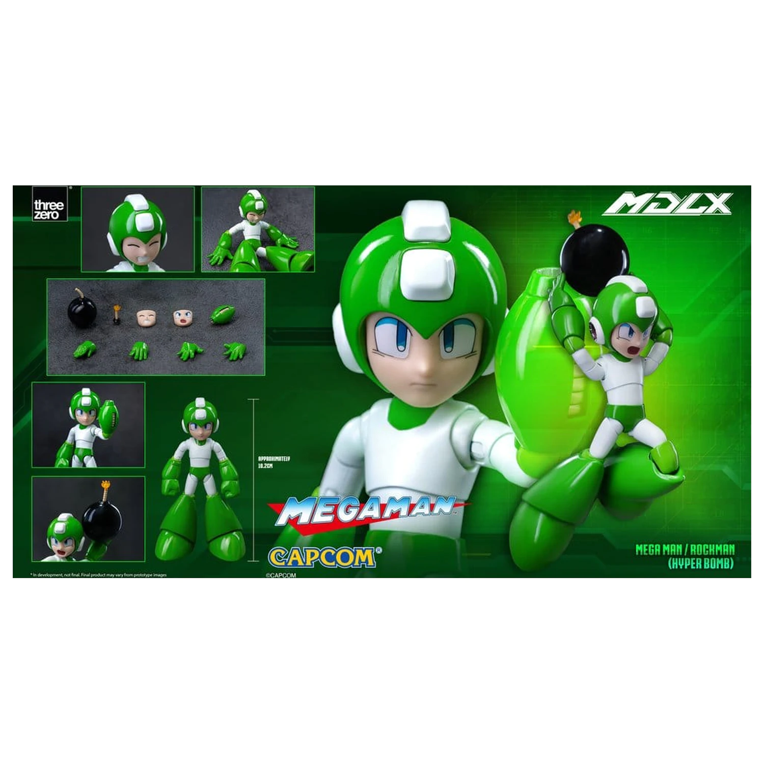 Mega Man MDLX akční figurka Mega Man / Rockman (Hyper Bomb) 10 cm fotografii produktu
