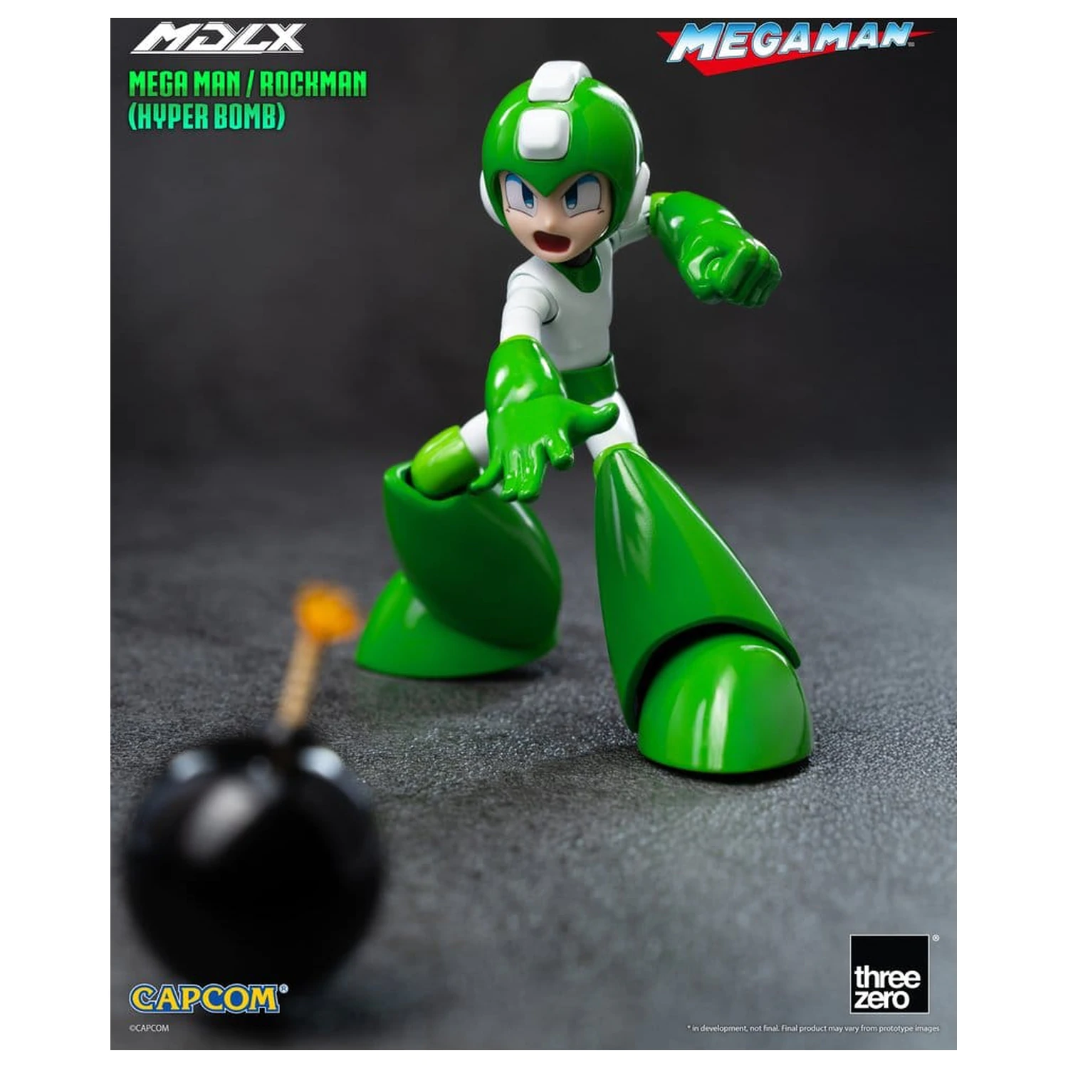 Mega Man MDLX akční figurka Mega Man / Rockman (Hyper Bomb) 10 cm fotografii produktu