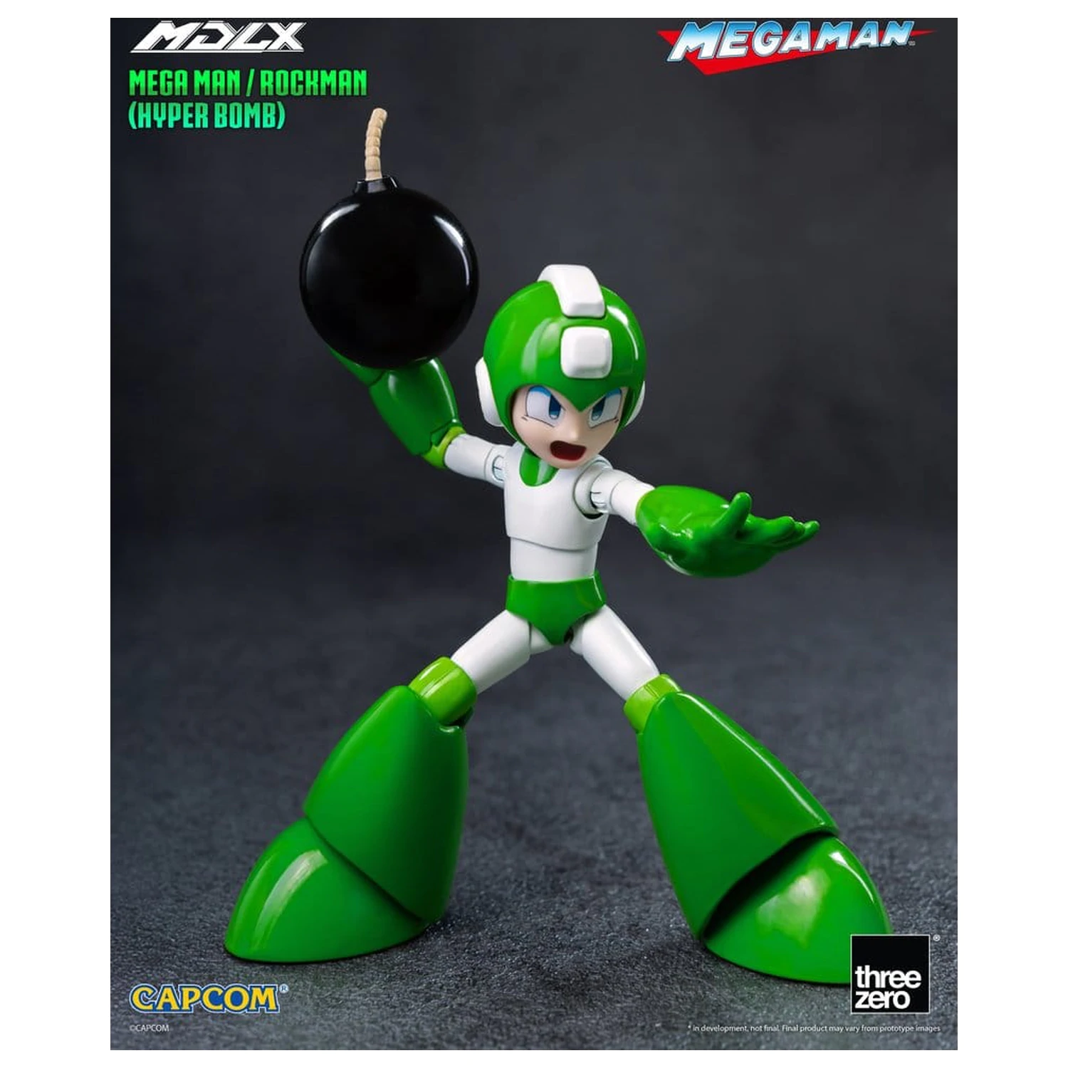 Mega Man MDLX akční figurka Mega Man / Rockman (Hyper Bomb) 10 cm fotografii produktu