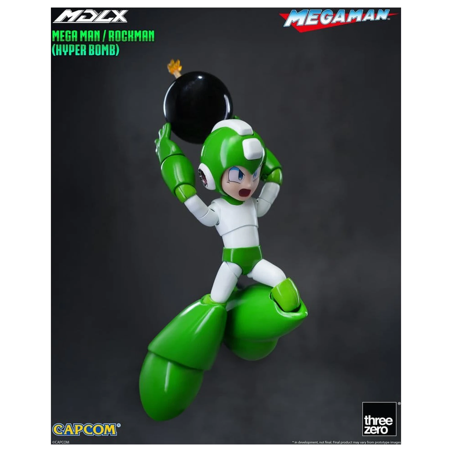 Mega Man MDLX akční figurka Mega Man / Rockman (Hyper Bomb) 10 cm fotografii produktu