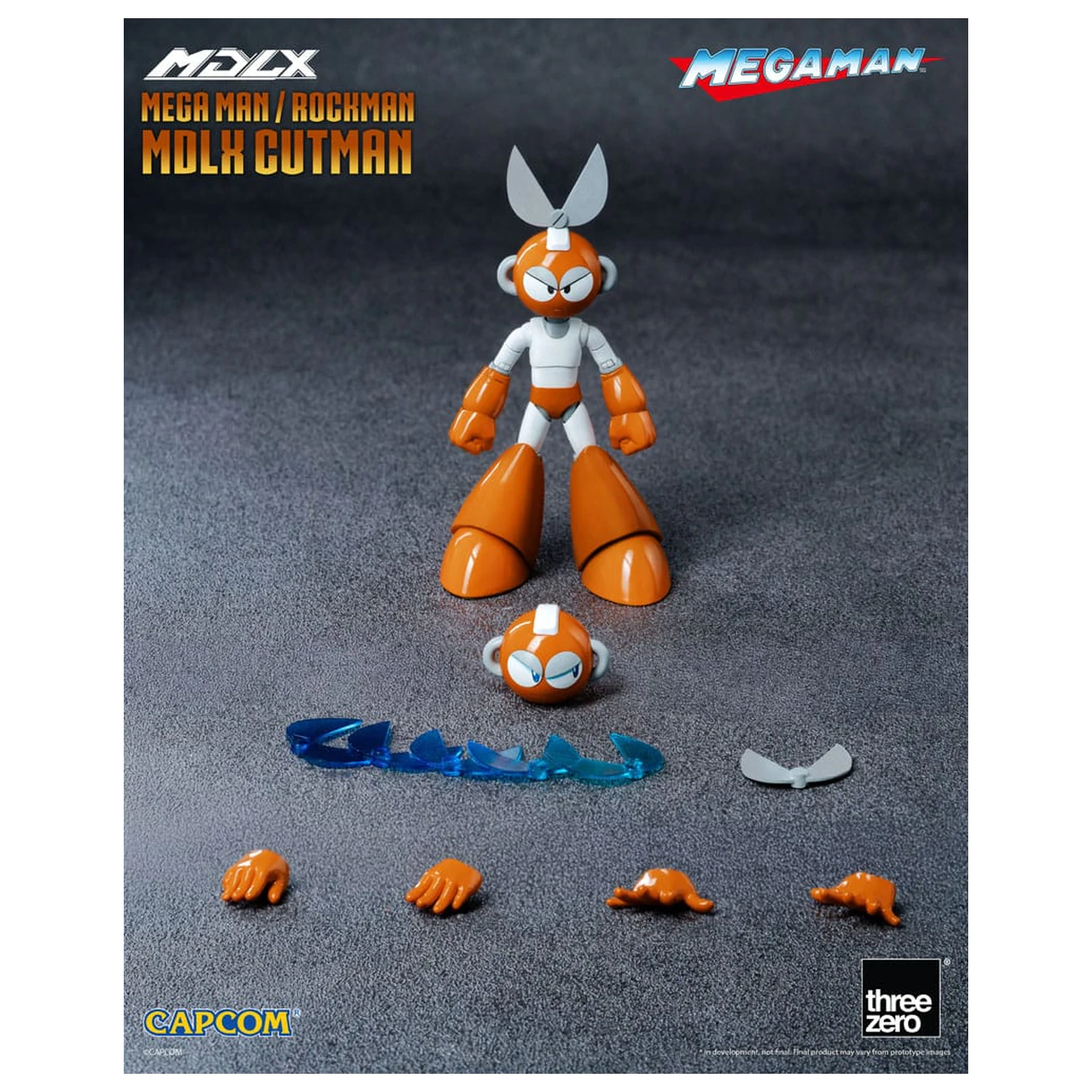 Mega Man MDLX akční figurka Rockman / Mega Man Cutman 12 cm fotografii produktu