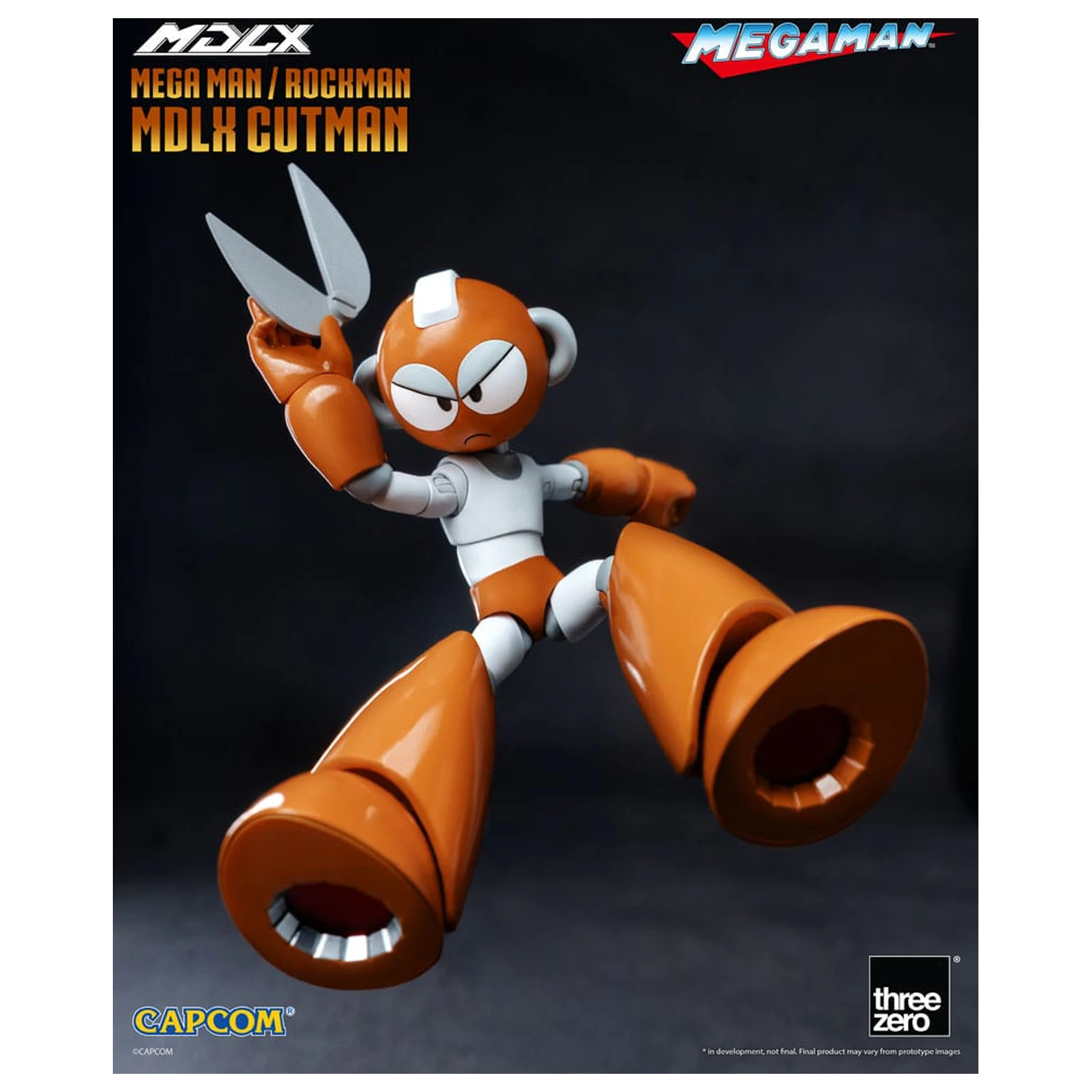 Mega Man MDLX akční figurka Rockman / Mega Man Cutman 12 cm fotografii produktu