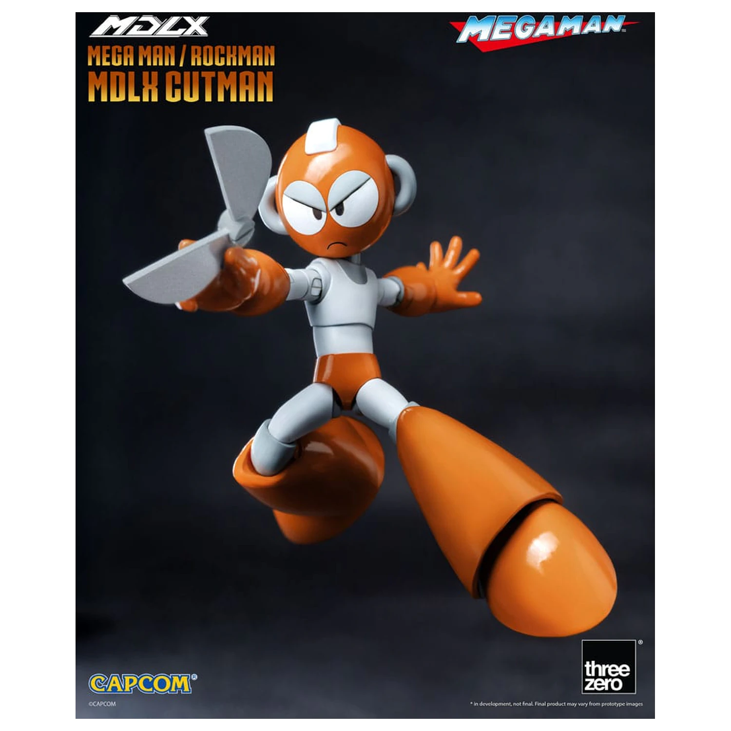 Mega Man MDLX akční figurka Rockman / Mega Man Cutman 12 cm fotografii produktu