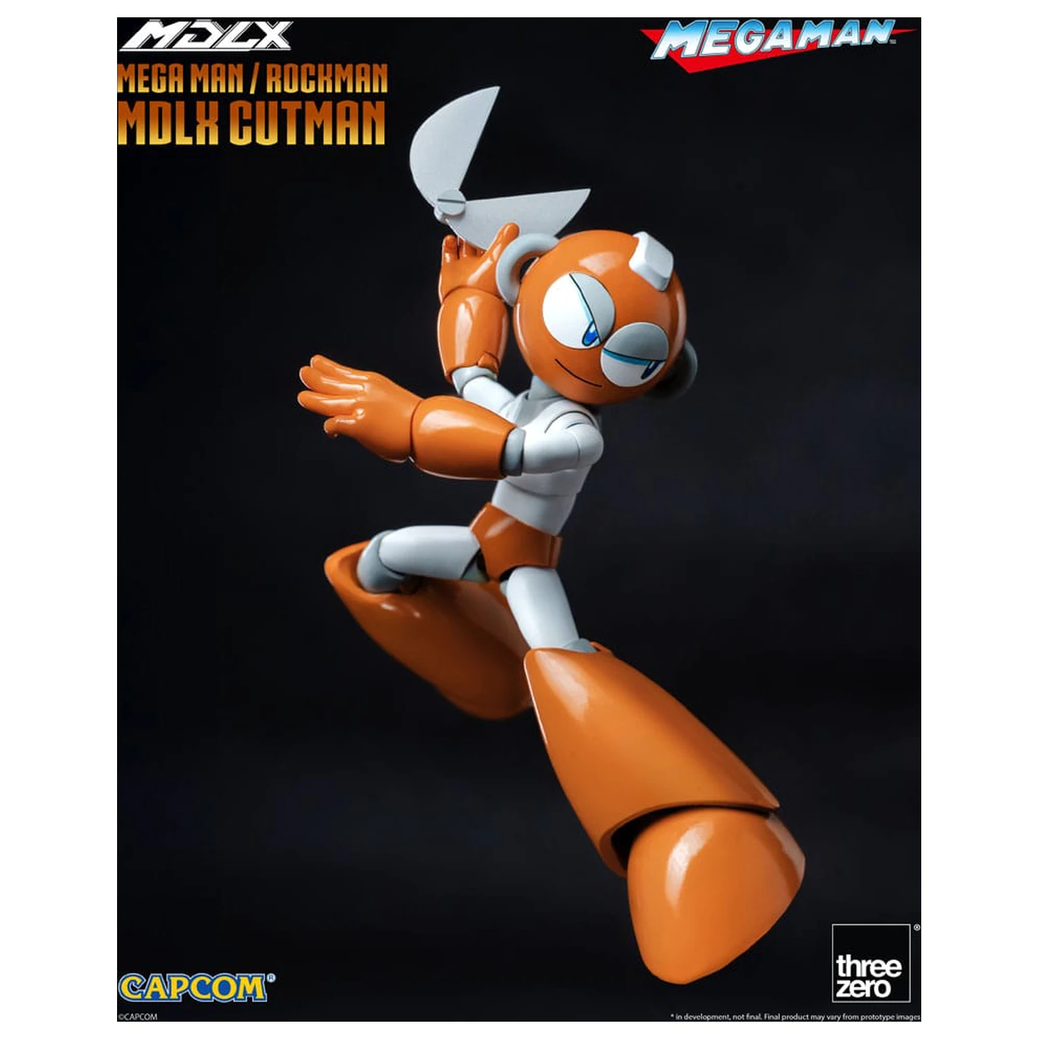 Mega Man MDLX akční figurka Rockman / Mega Man Cutman 12 cm fotografii produktu