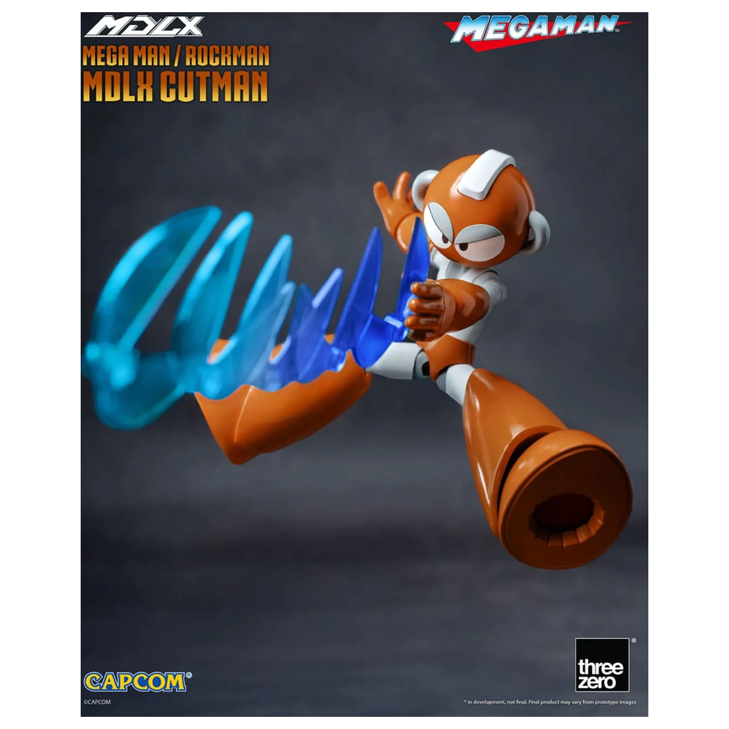 Mega Man MDLX akční figurka Rockman / Mega Man Cutman 12 cm fotografii produktu