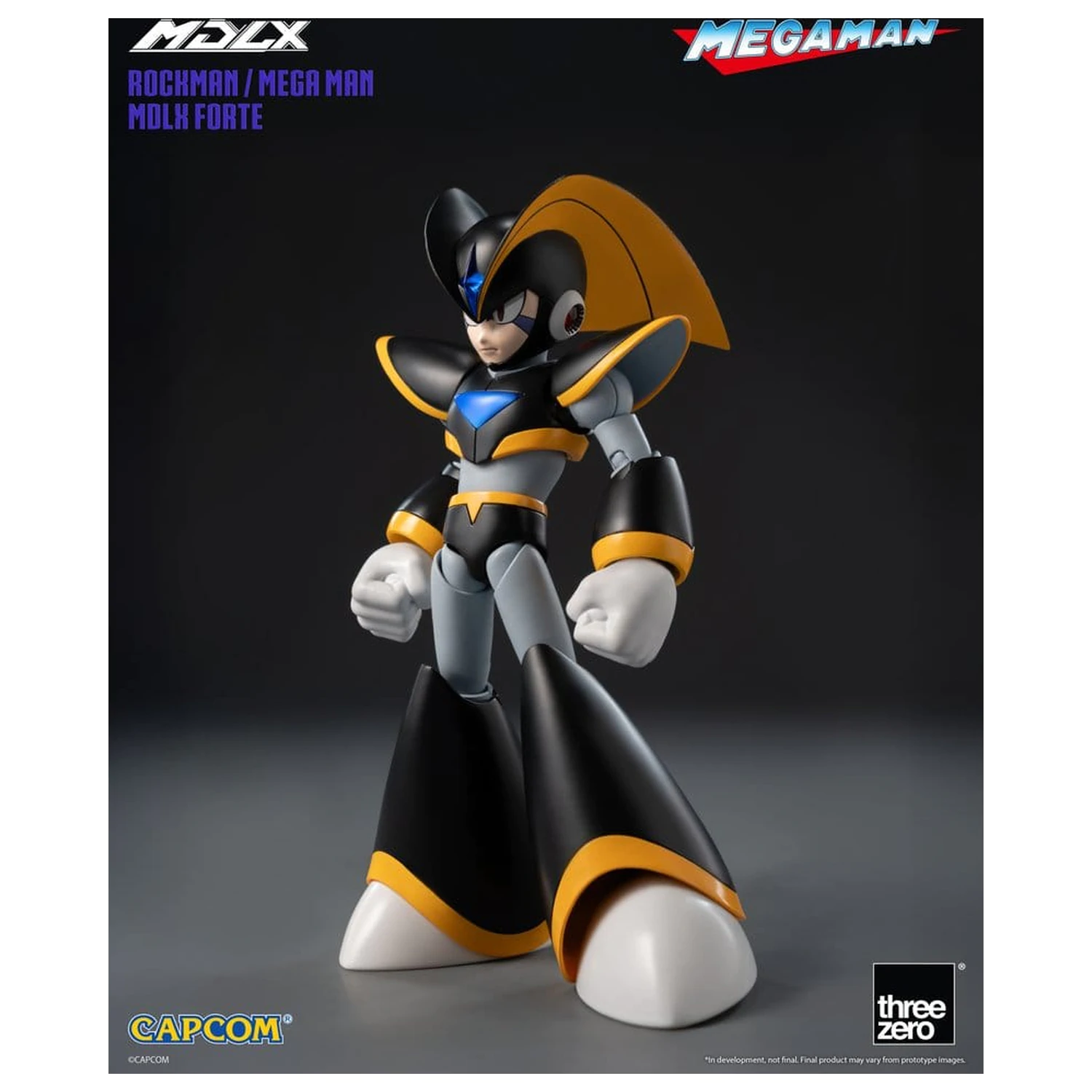 Akční figurka Mega Man MDLX Rockman / Mega Man Forte 10 cm fotografii produktu