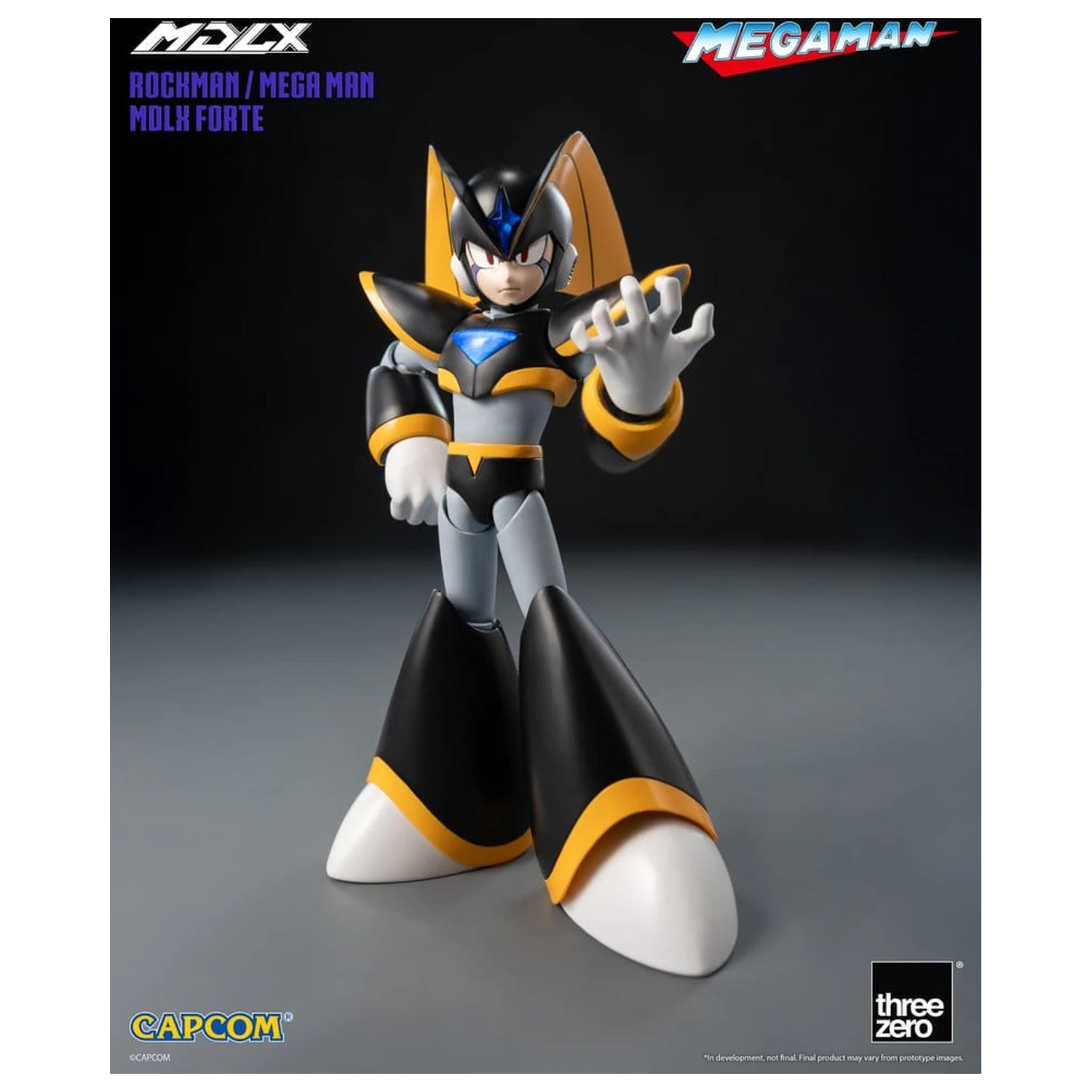 Akční figurka Mega Man MDLX Rockman / Mega Man Forte 10 cm fotografii produktu