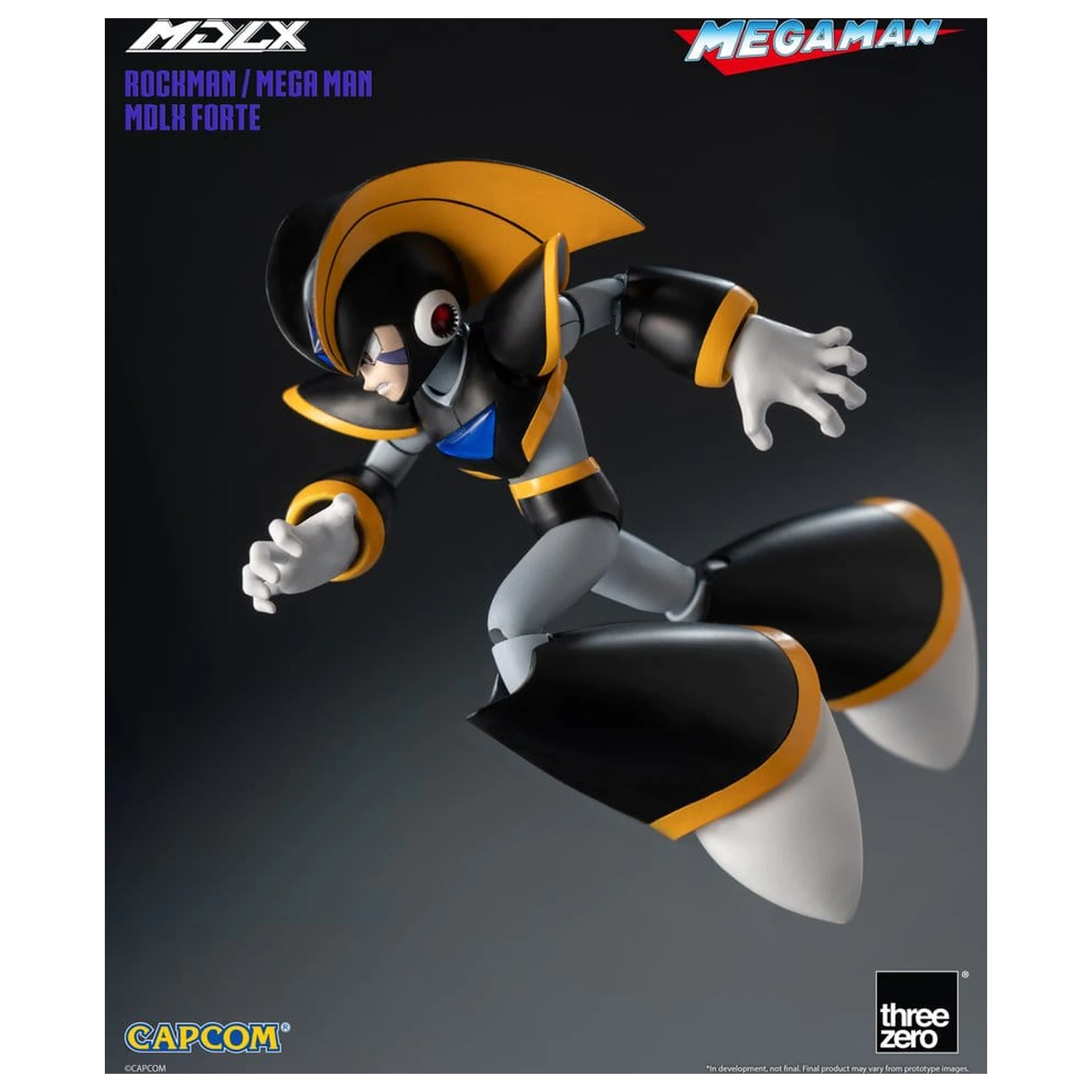 Akční figurka Mega Man MDLX Rockman / Mega Man Forte 10 cm fotografii produktu