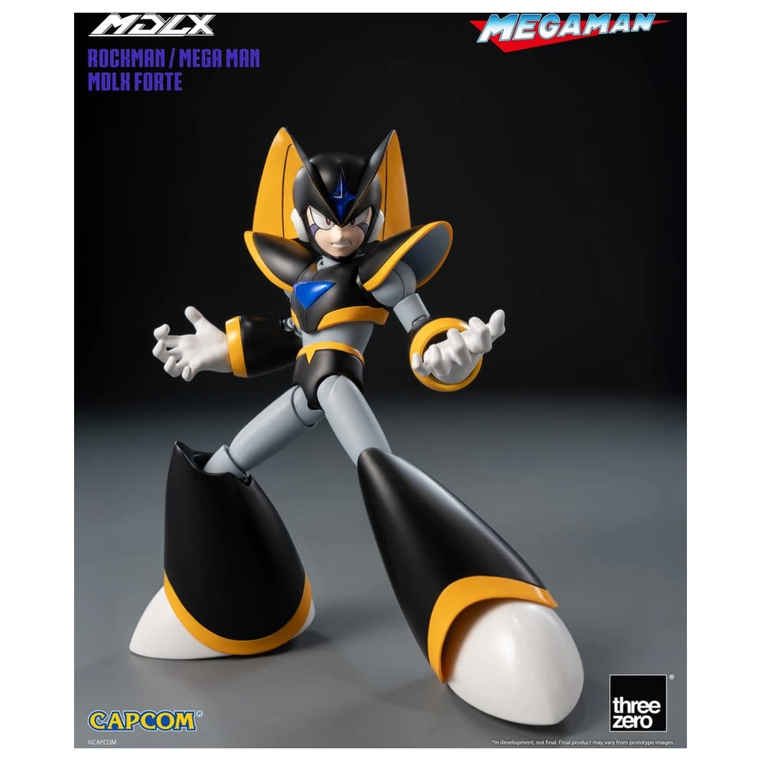 Akční figurka Mega Man MDLX Rockman / Mega Man Forte 10 cm fotografii produktu