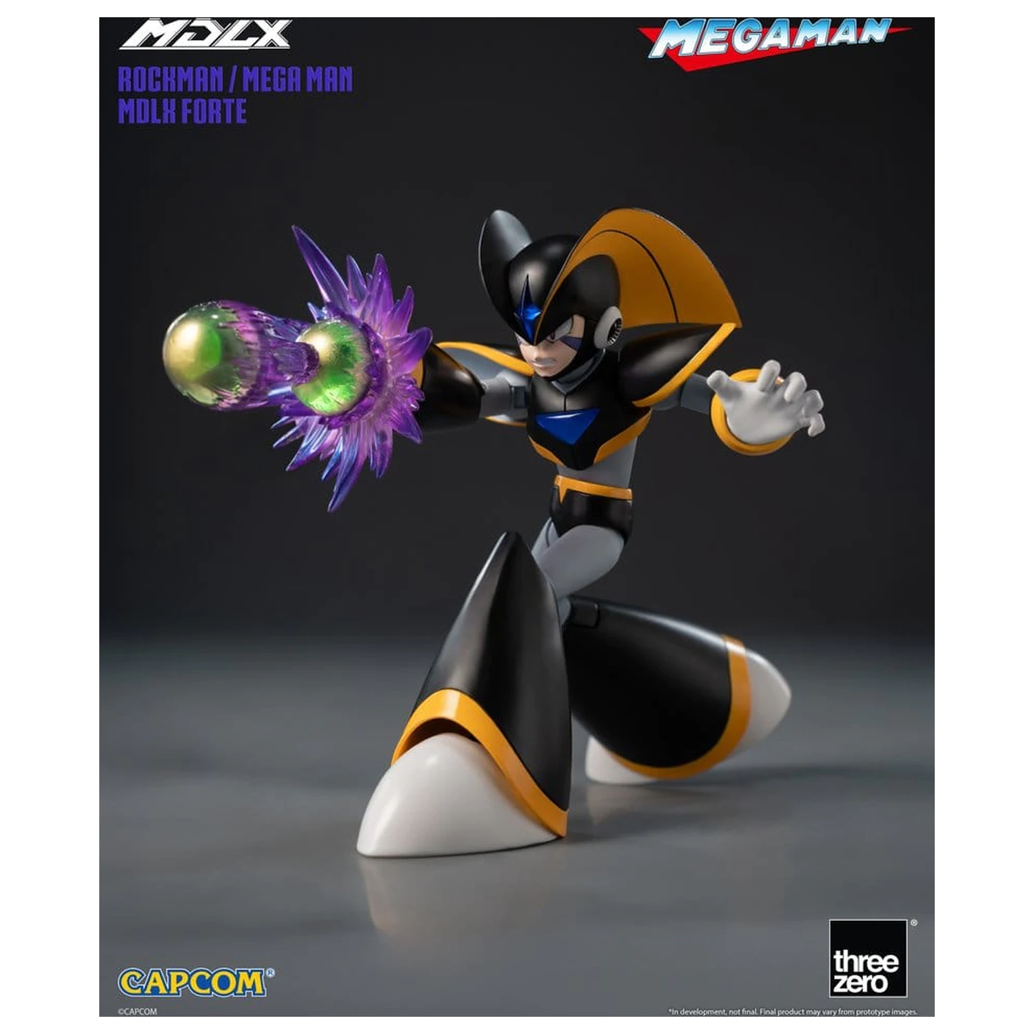 Akční figurka Mega Man MDLX Rockman / Mega Man Forte 10 cm fotografii produktu