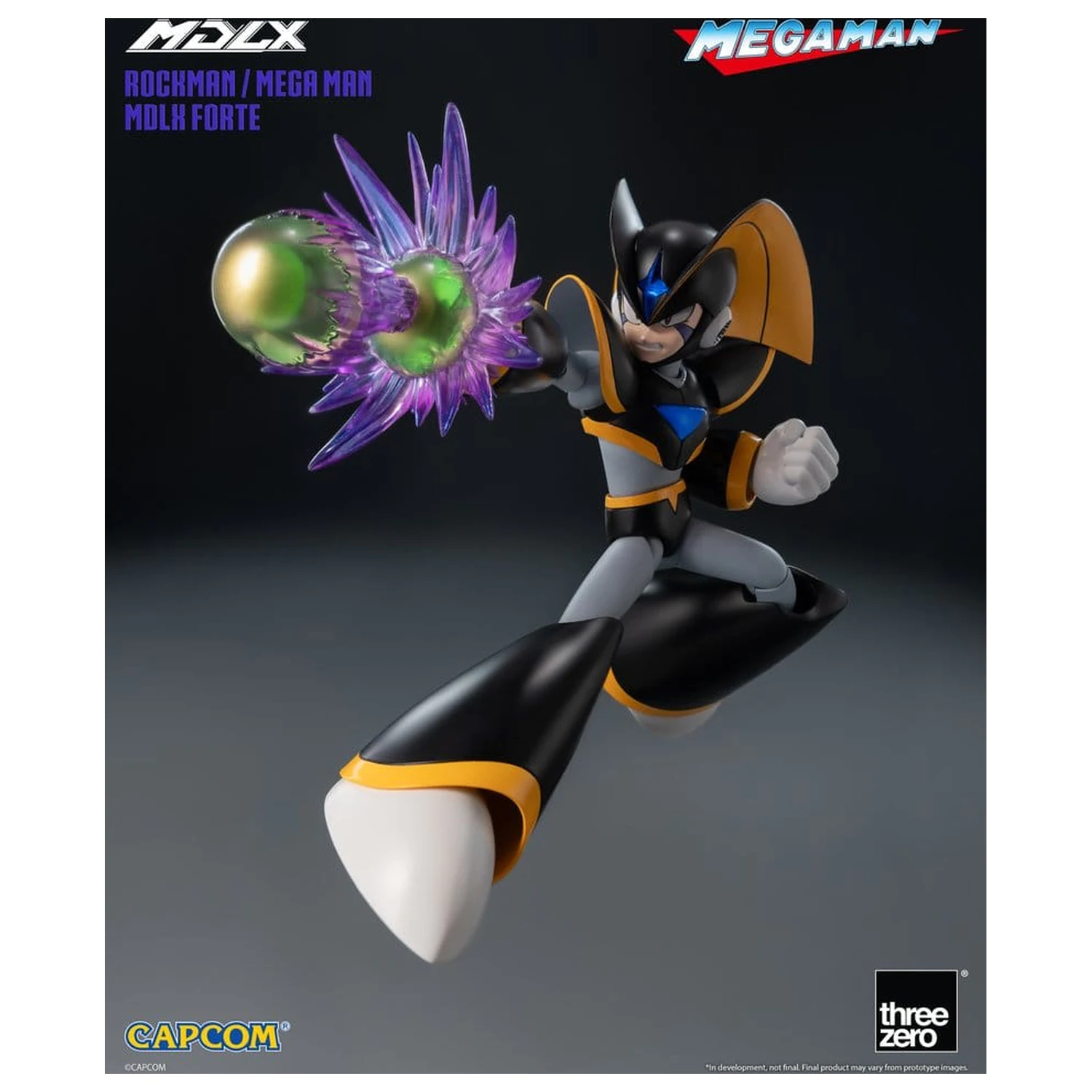 Akční figurka Mega Man MDLX Rockman / Mega Man Forte 10 cm fotografii produktu